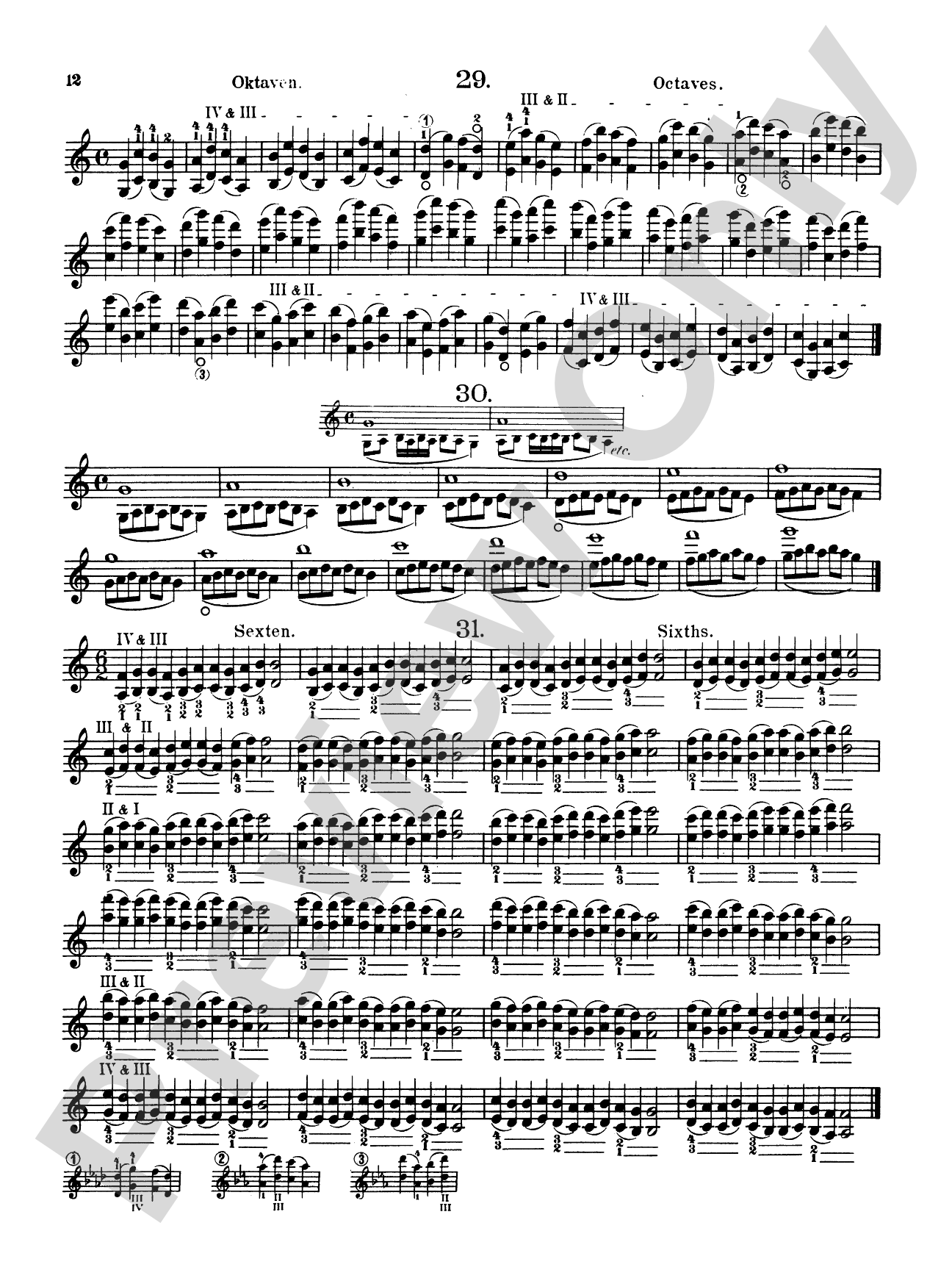 Sevcík: Preparatory Exercises in Double Stopping, Op. 9: Violin Book