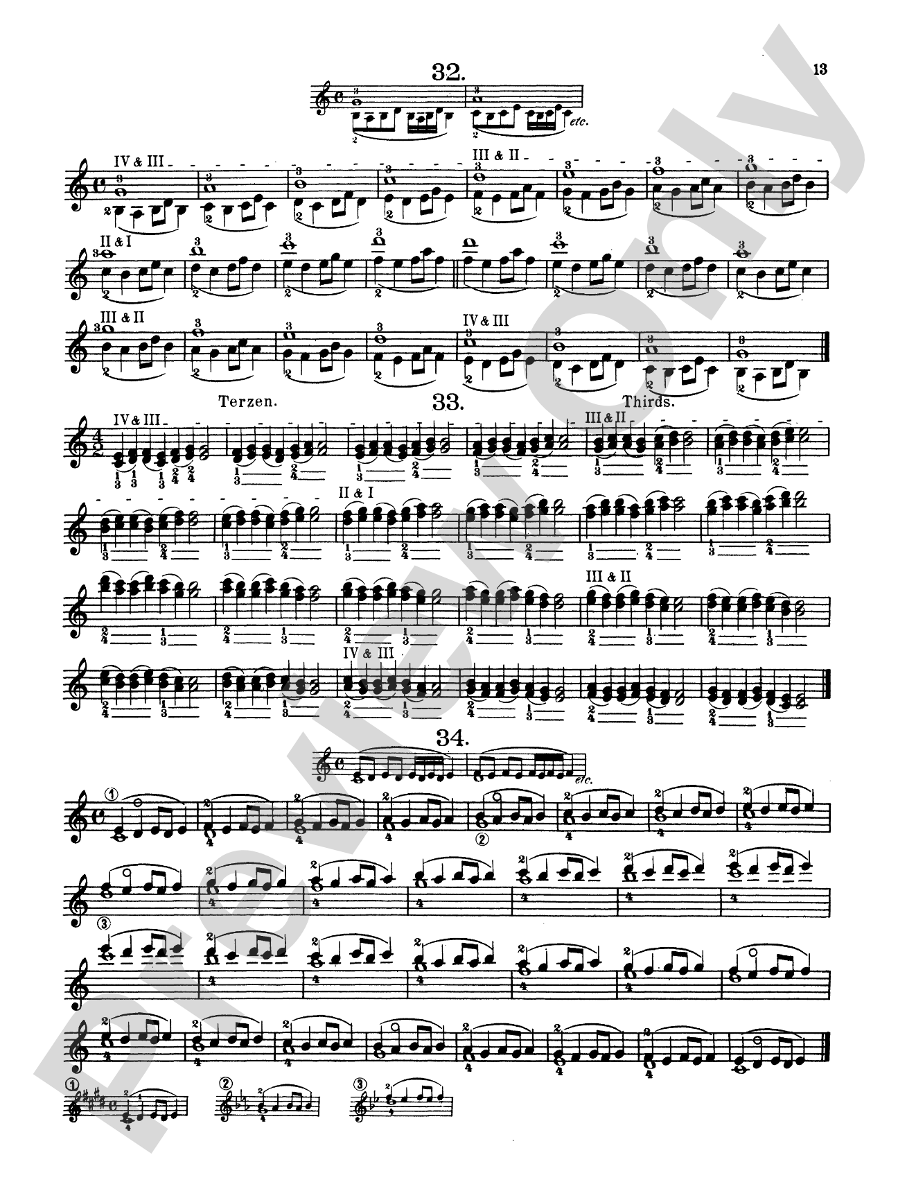 Sevcík: Preparatory Exercises in Double Stopping, Op. 9: Violin Book