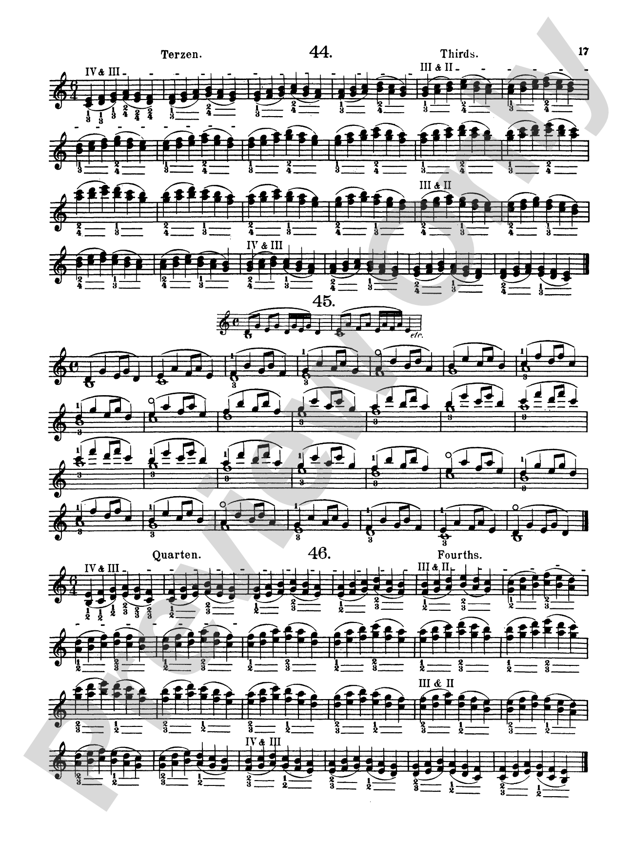Sevcík: Preparatory Exercises in Double Stopping, Op. 9: Violin Book