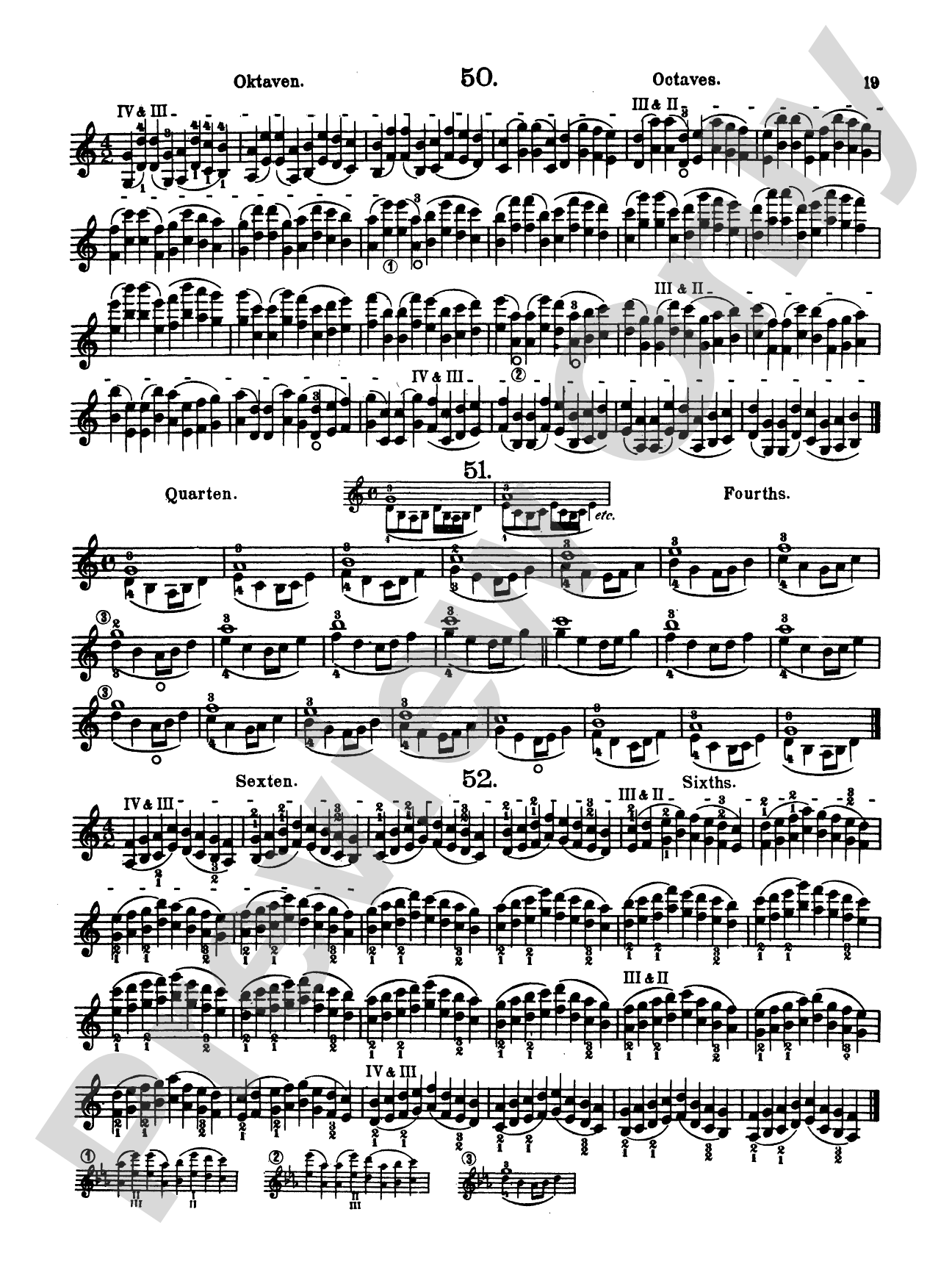 Sevcík: Preparatory Exercises in Double Stopping, Op. 9: Violin Book