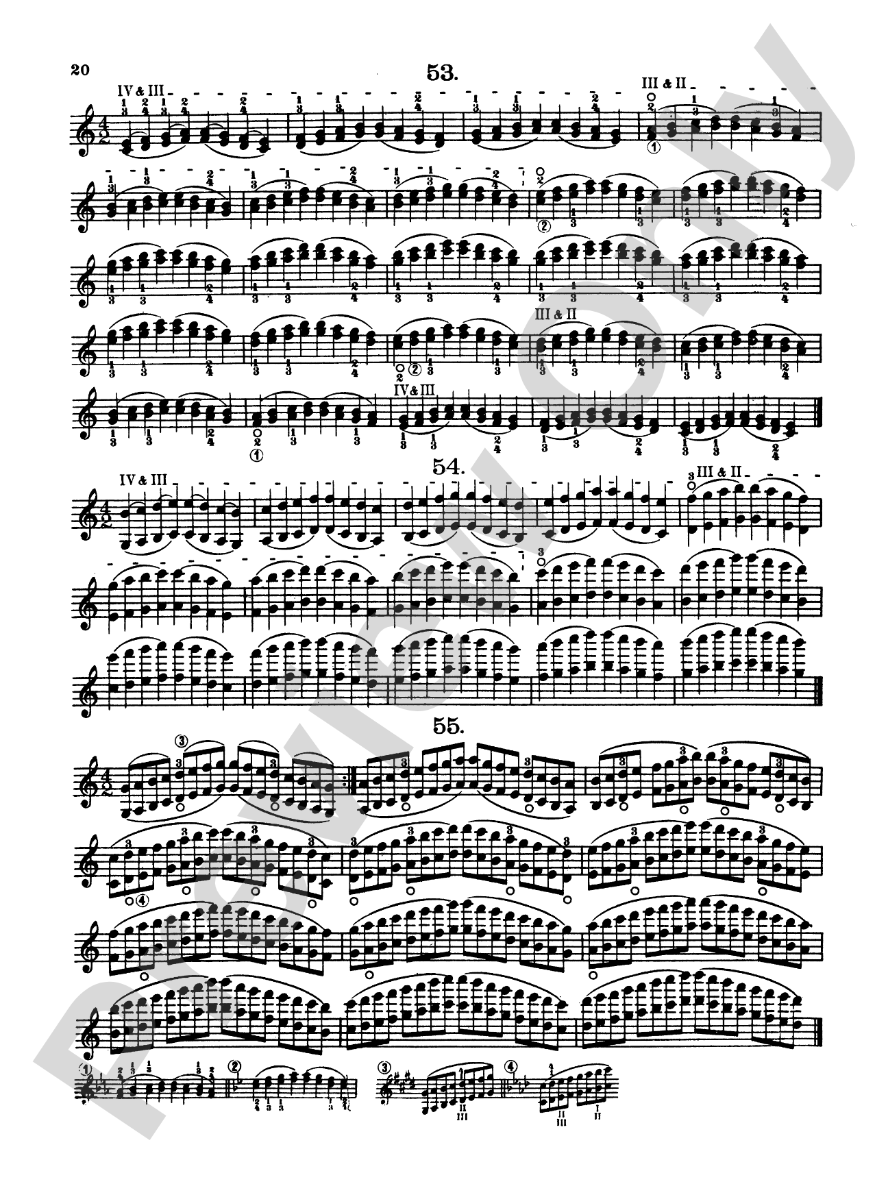 Sevcík: Preparatory Exercises in Double Stopping, Op. 9: Violin Book