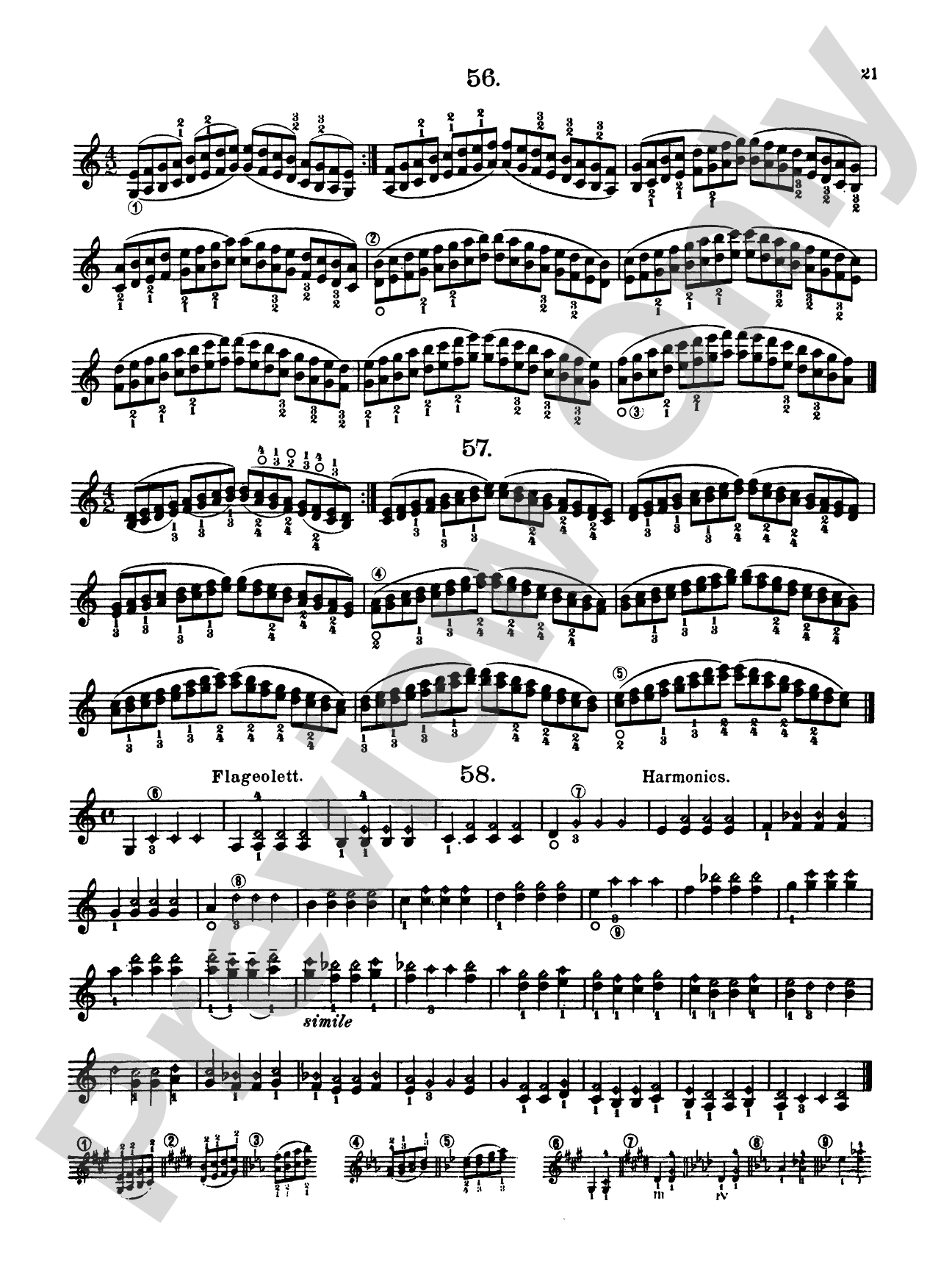 Sevcík: Preparatory Exercises in Double Stopping, Op. 9: Violin Book