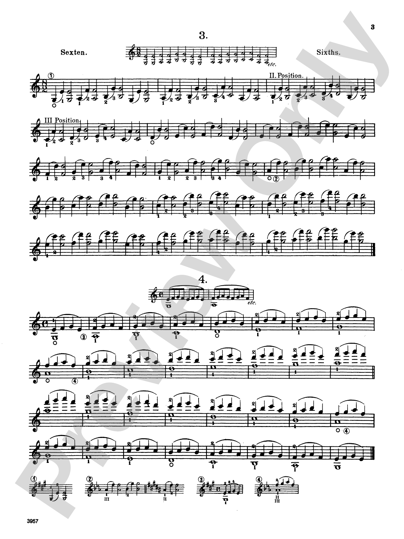 Sevcík: Preparatory Exercises in Double Stopping, Op. 9: Violin Book