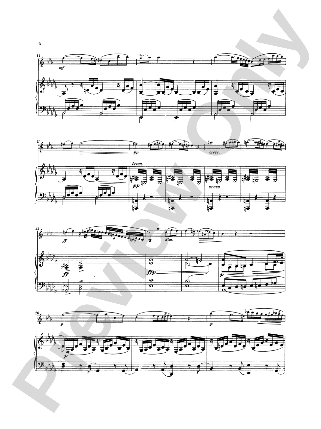Wagner: Adagio: Clarinet Part(s)