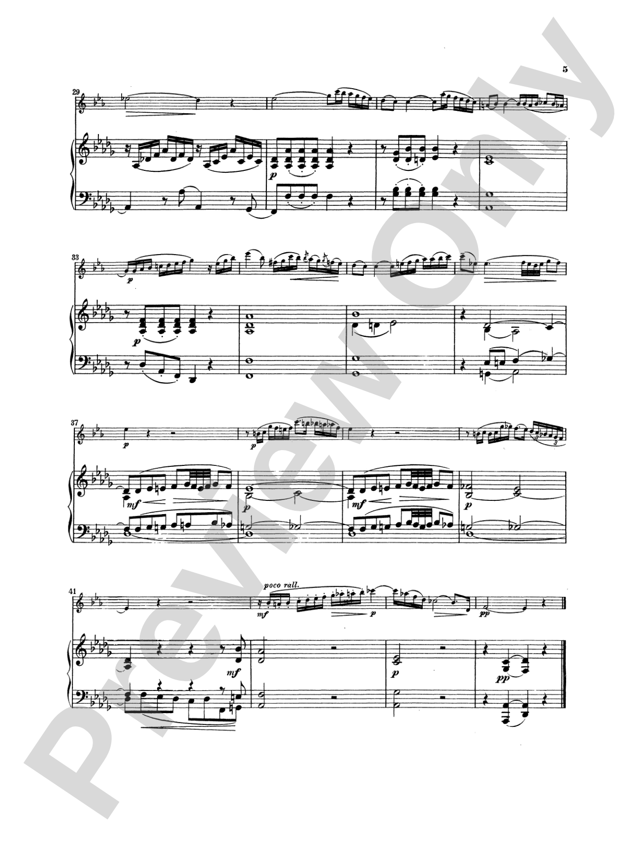 Wagner: Adagio: Clarinet Part(s)