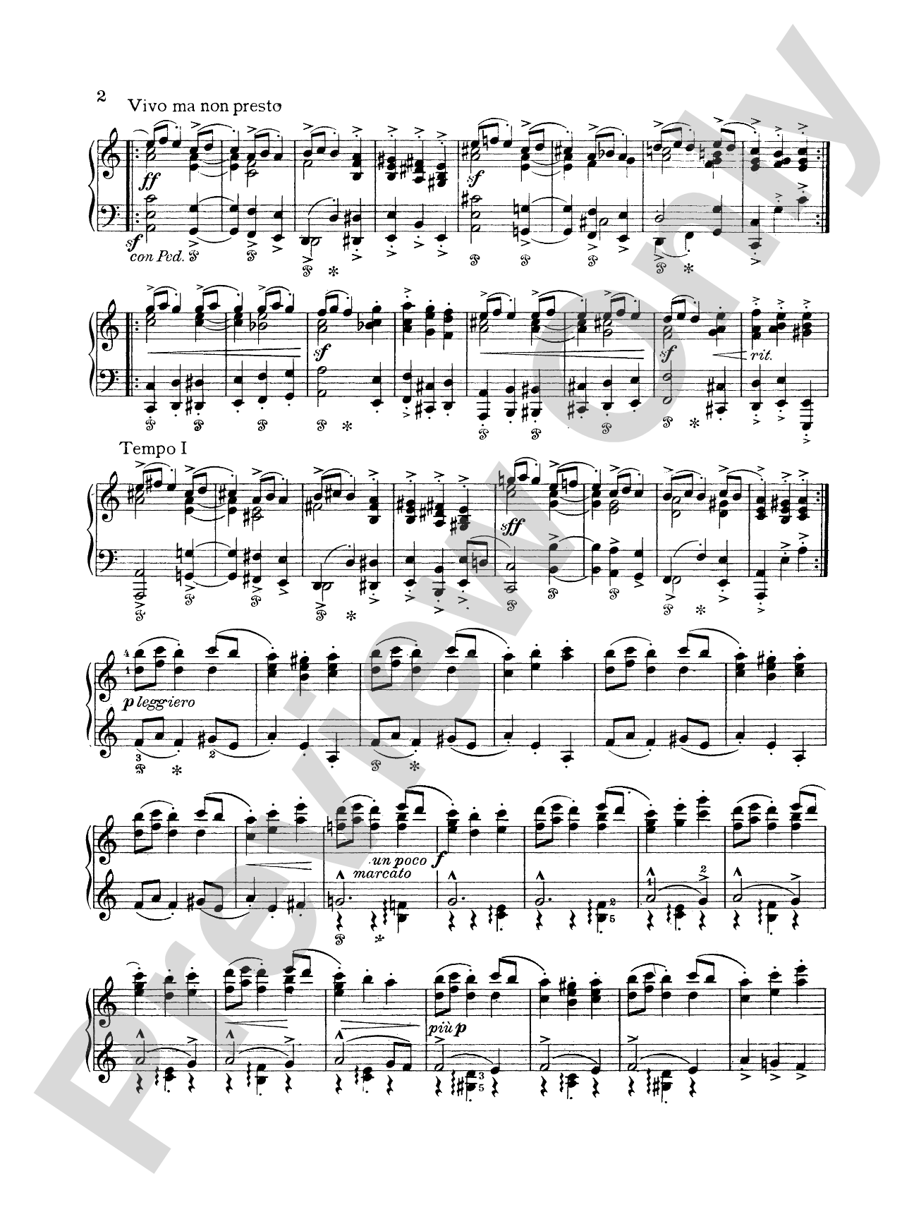 Smetana: Six Bohemian Dances: Piano Book