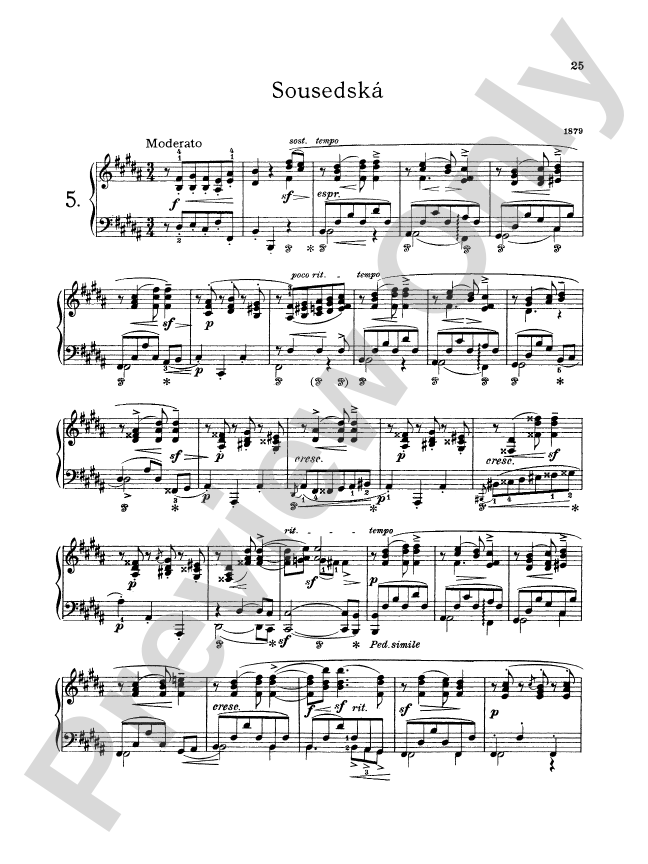 Smetana: Six Bohemian Dances