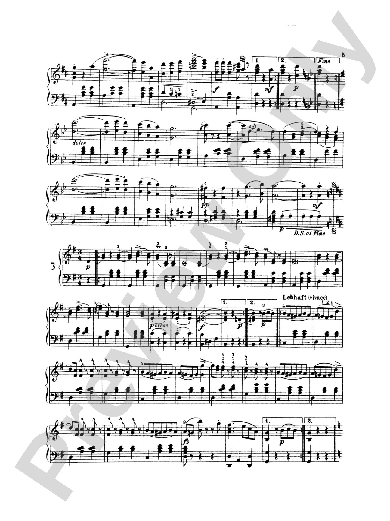 Strauss: Waltzes, Volume I: Piano Book