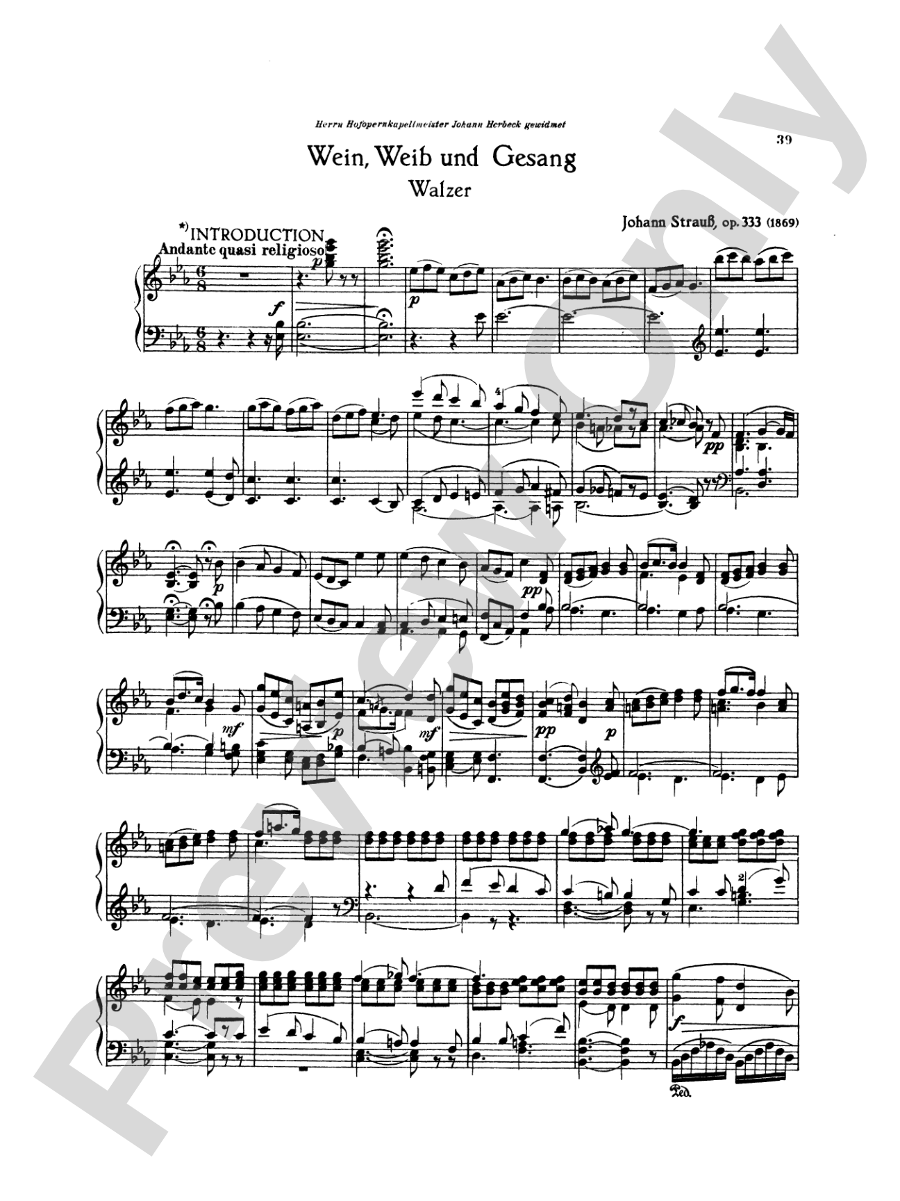Strauss: Waltzes, Volume I
