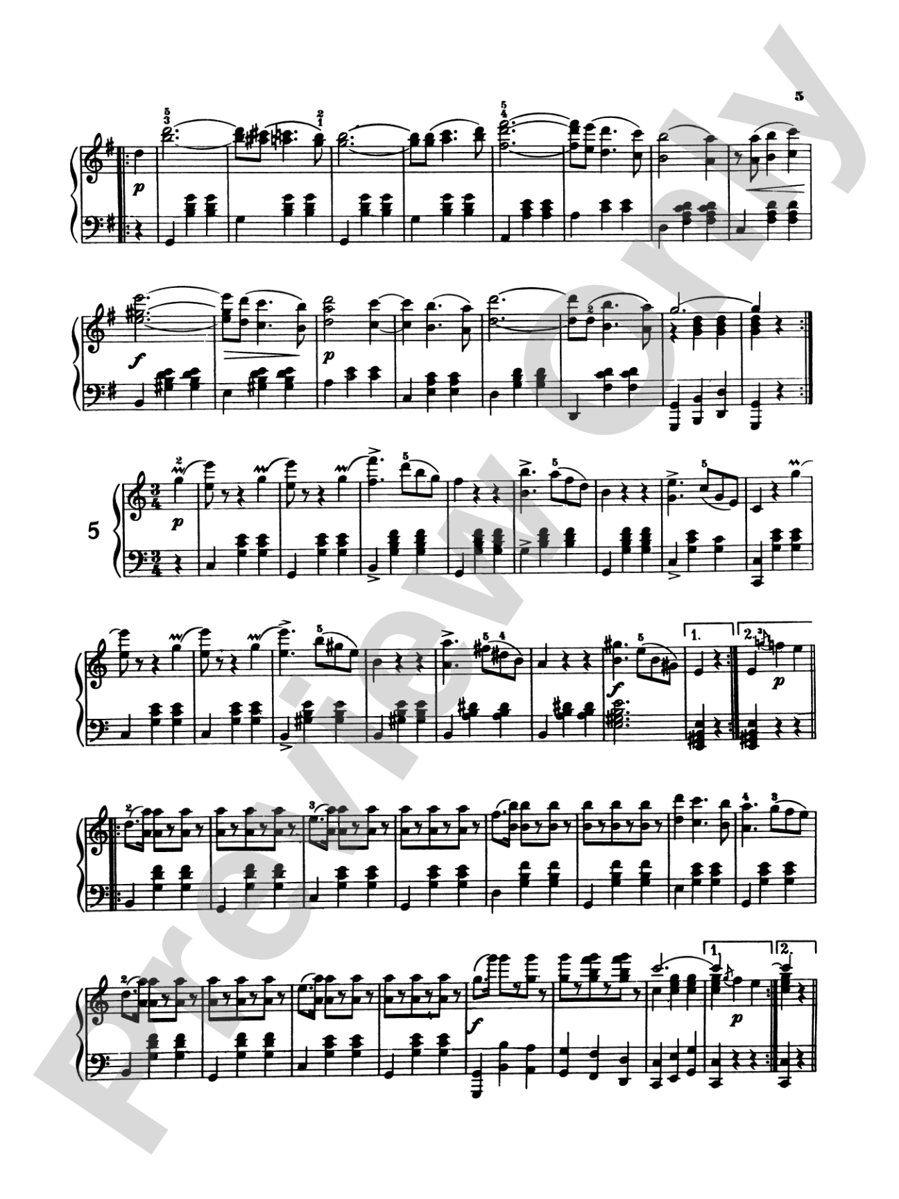 Strauss: Waltzes, Volume II: Piano Book