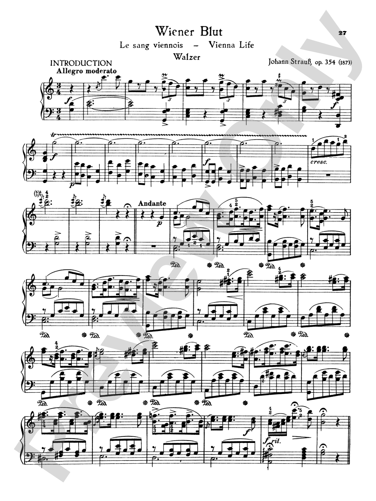 Strauss: Waltzes, Volume II