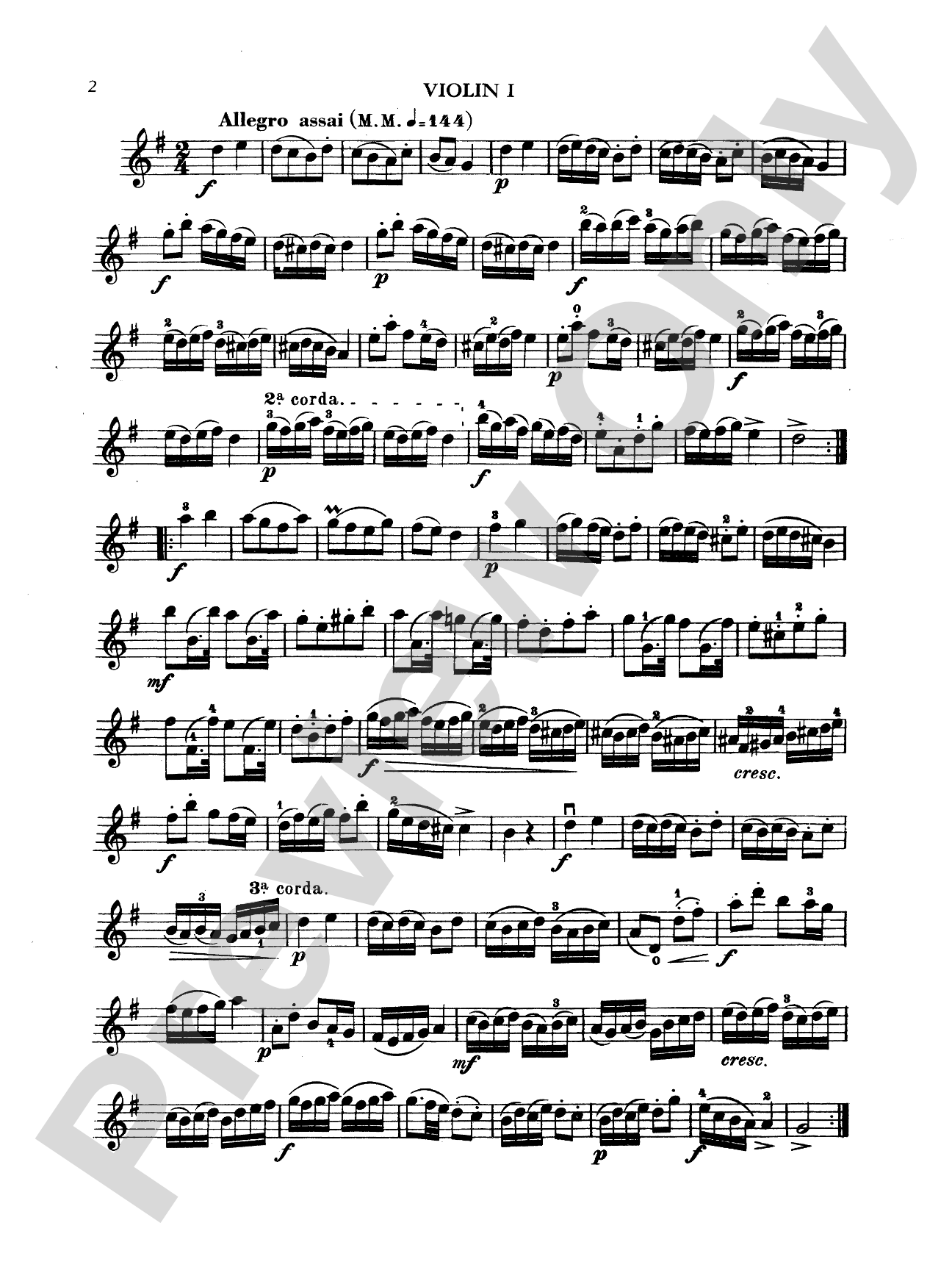 Tartini: Two Sonatas for String Trio (Score & Parts): String Trio Score & Parts