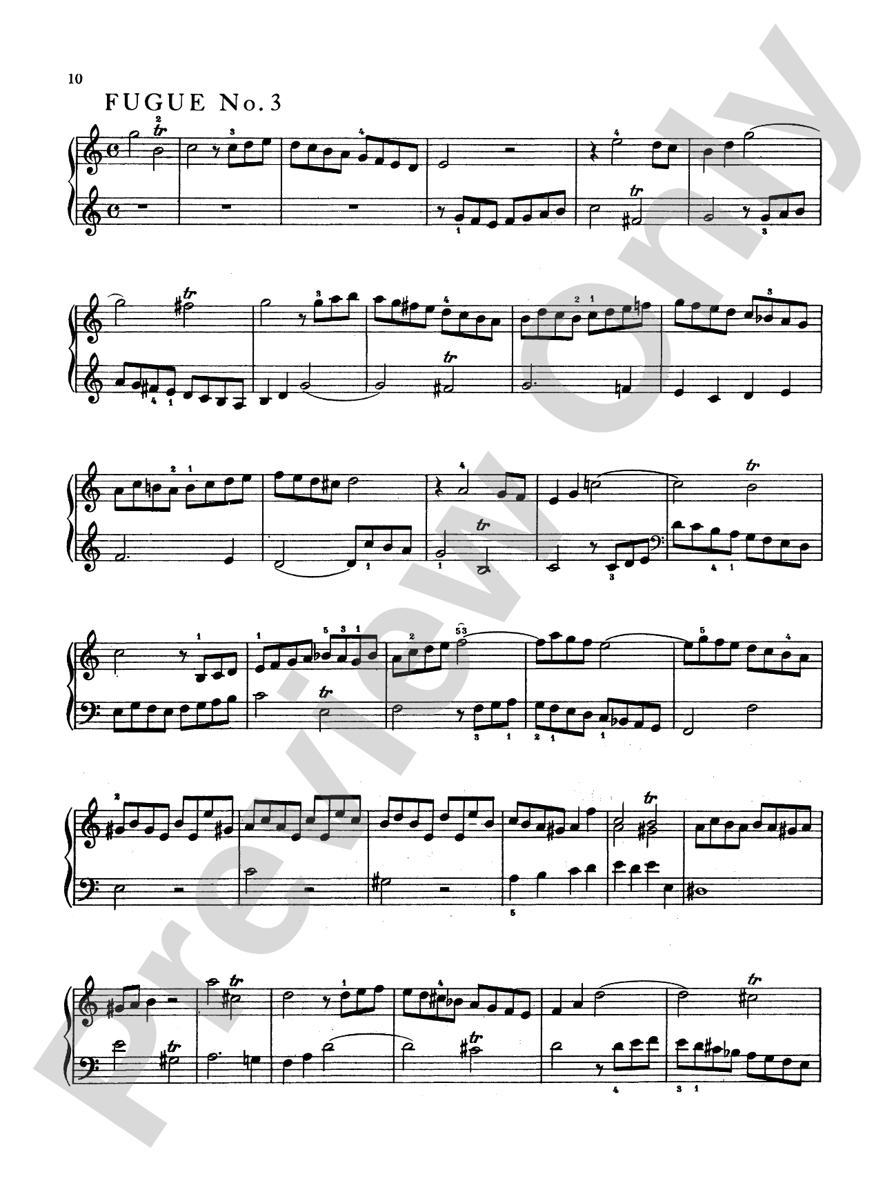 Telemann: Easy Fugues and Little Pieces