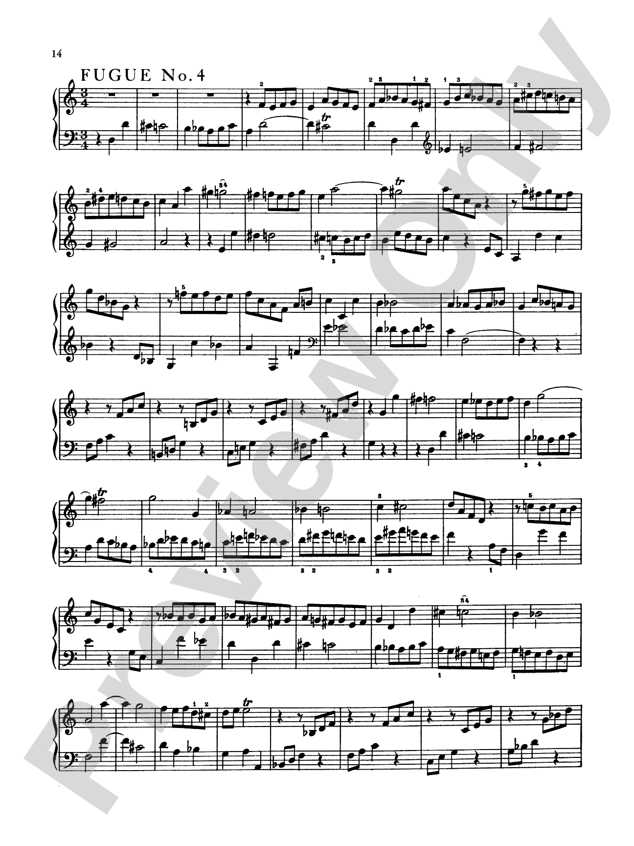 Telemann: Easy Fugues and Little Pieces