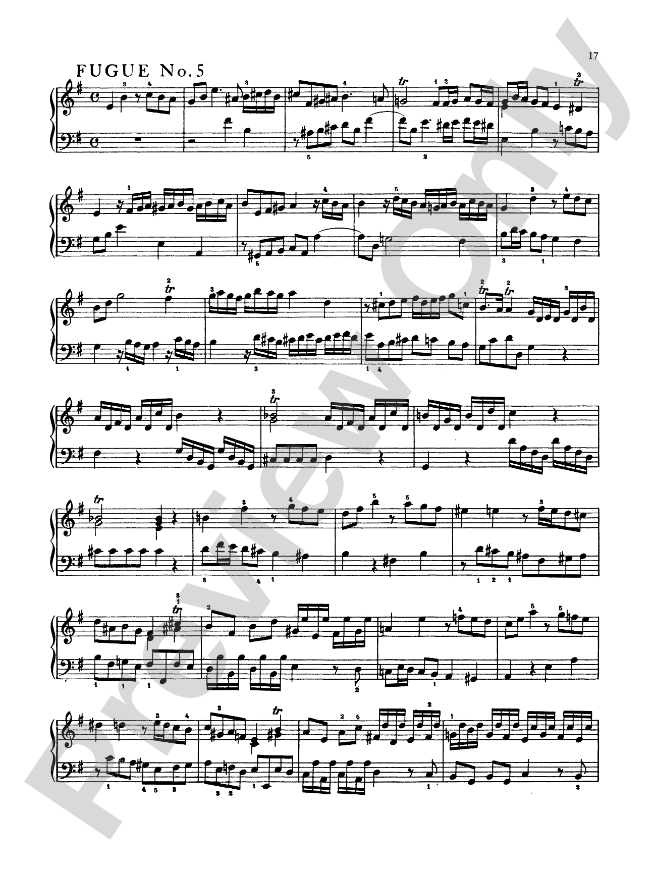 Telemann: Easy Fugues and Little Pieces