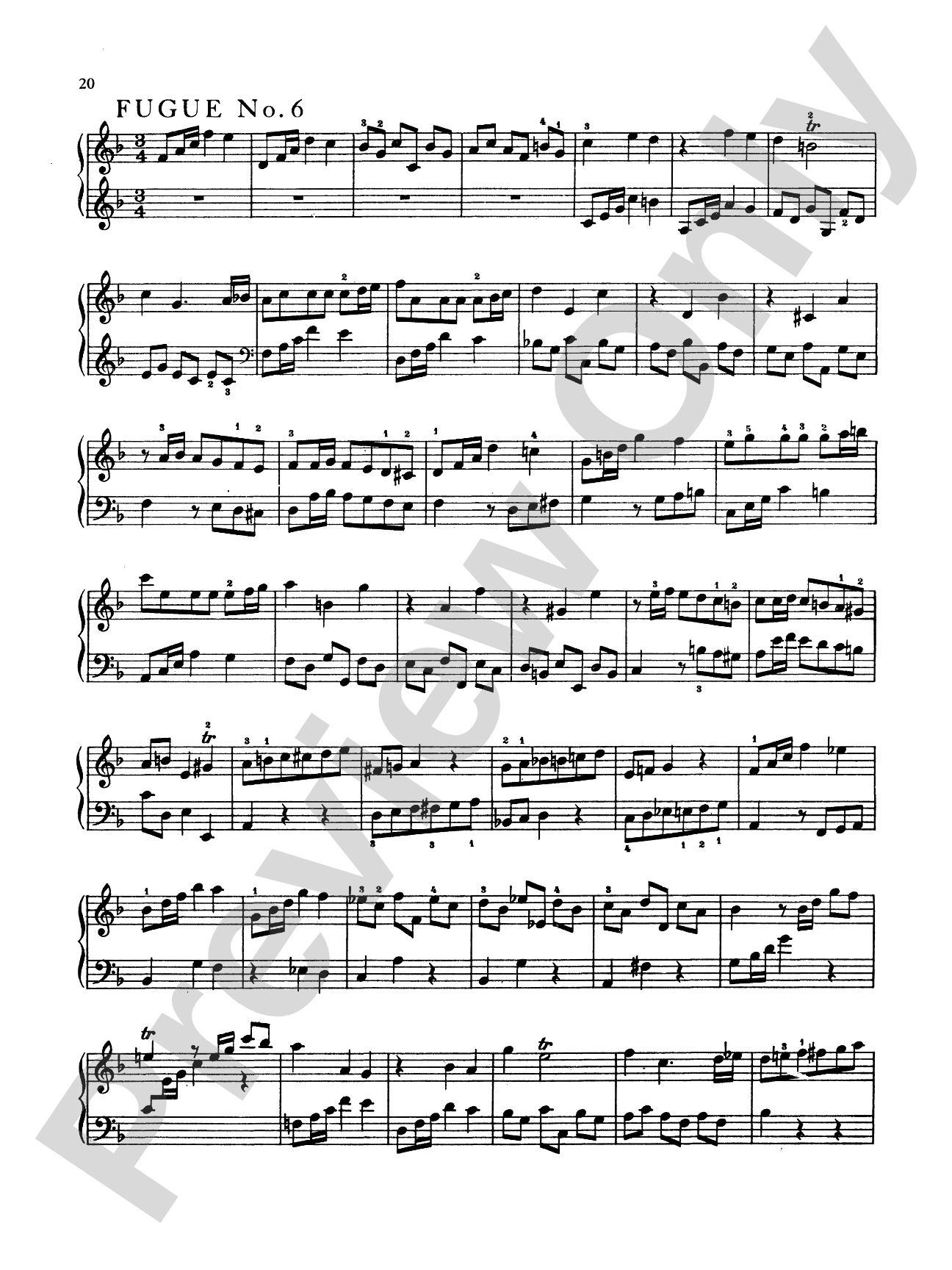 Telemann: Easy Fugues and Little Pieces
