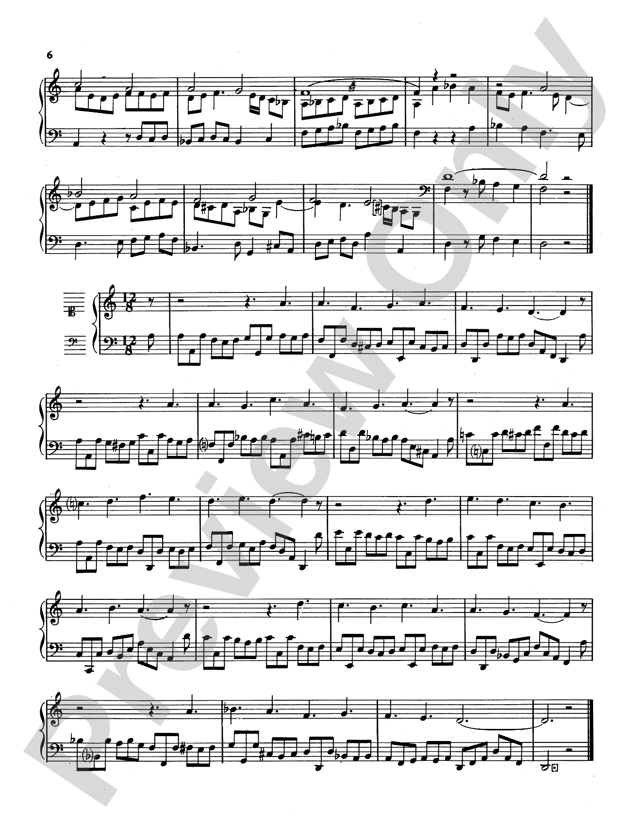 Telemann: Nine Chorale Variations: Organ Book