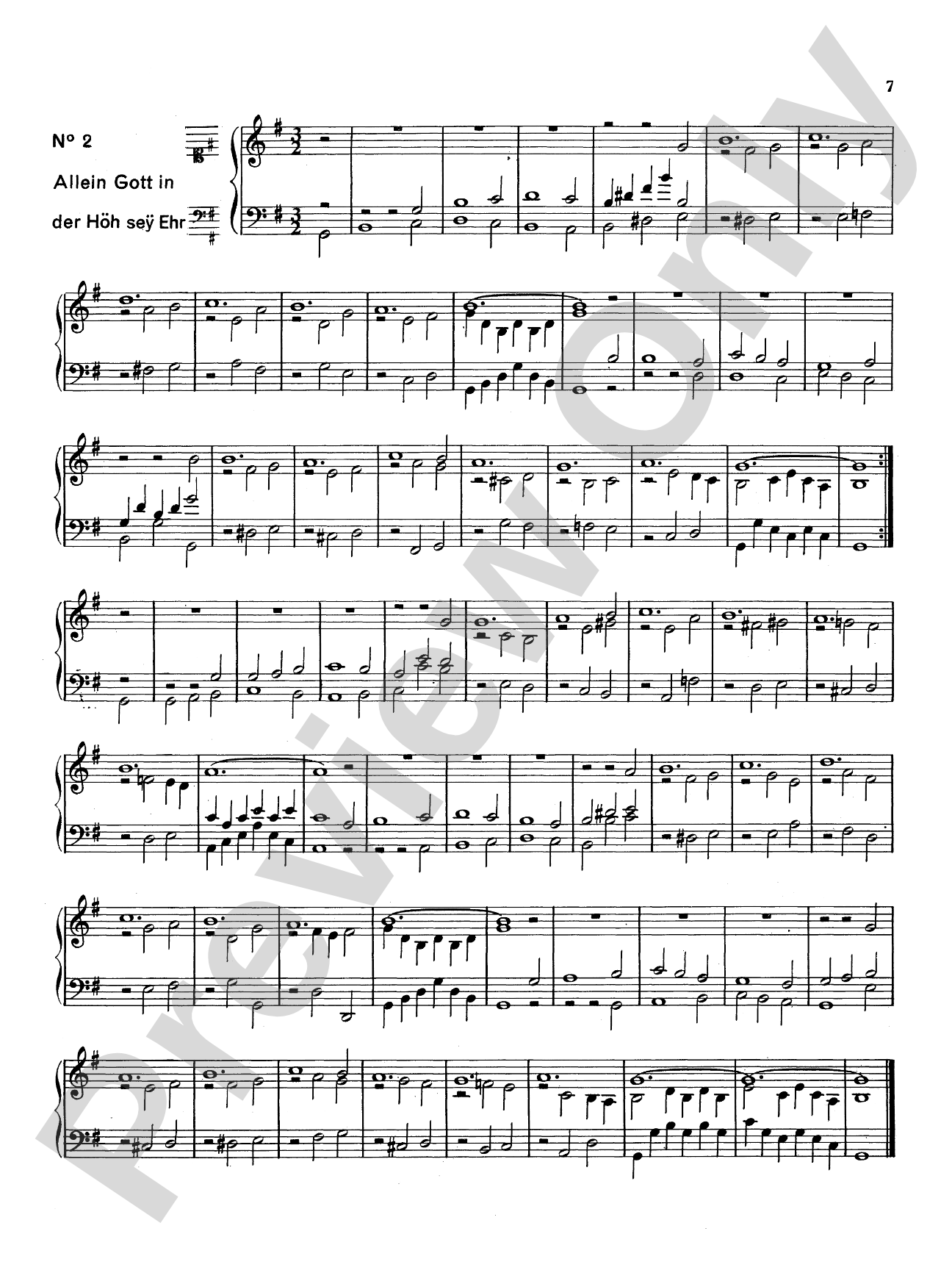 Telemann: Nine Chorale Variations