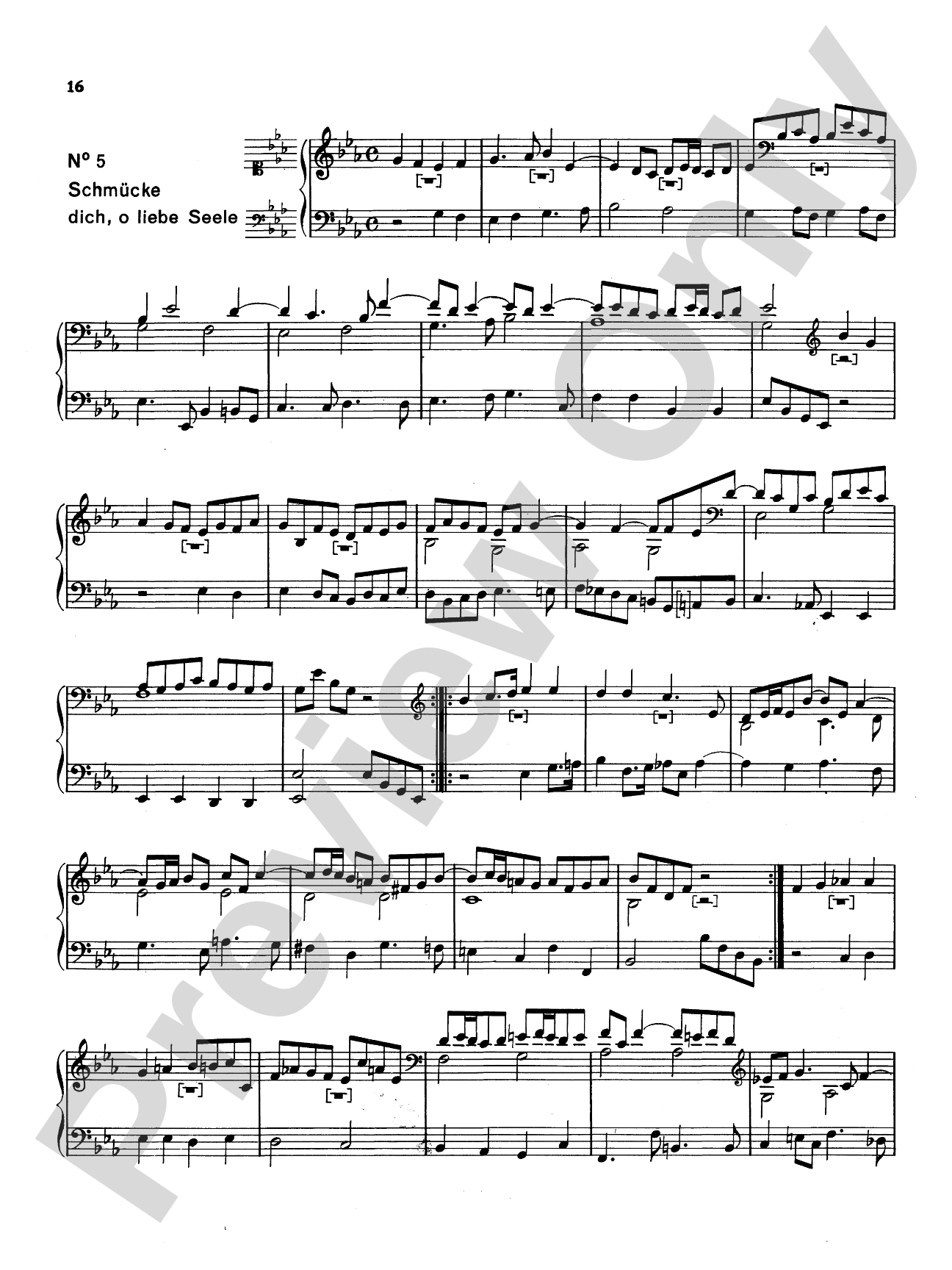 Telemann: Nine Chorale Variations