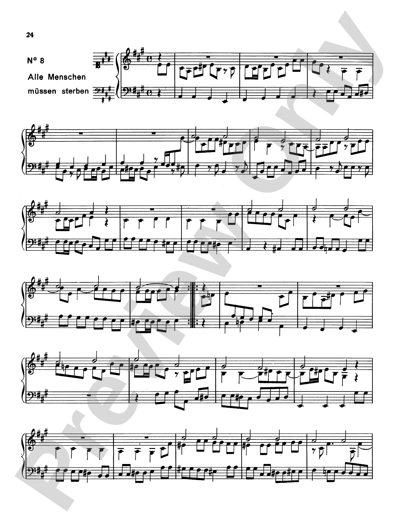 Telemann: Nine Chorale Variations