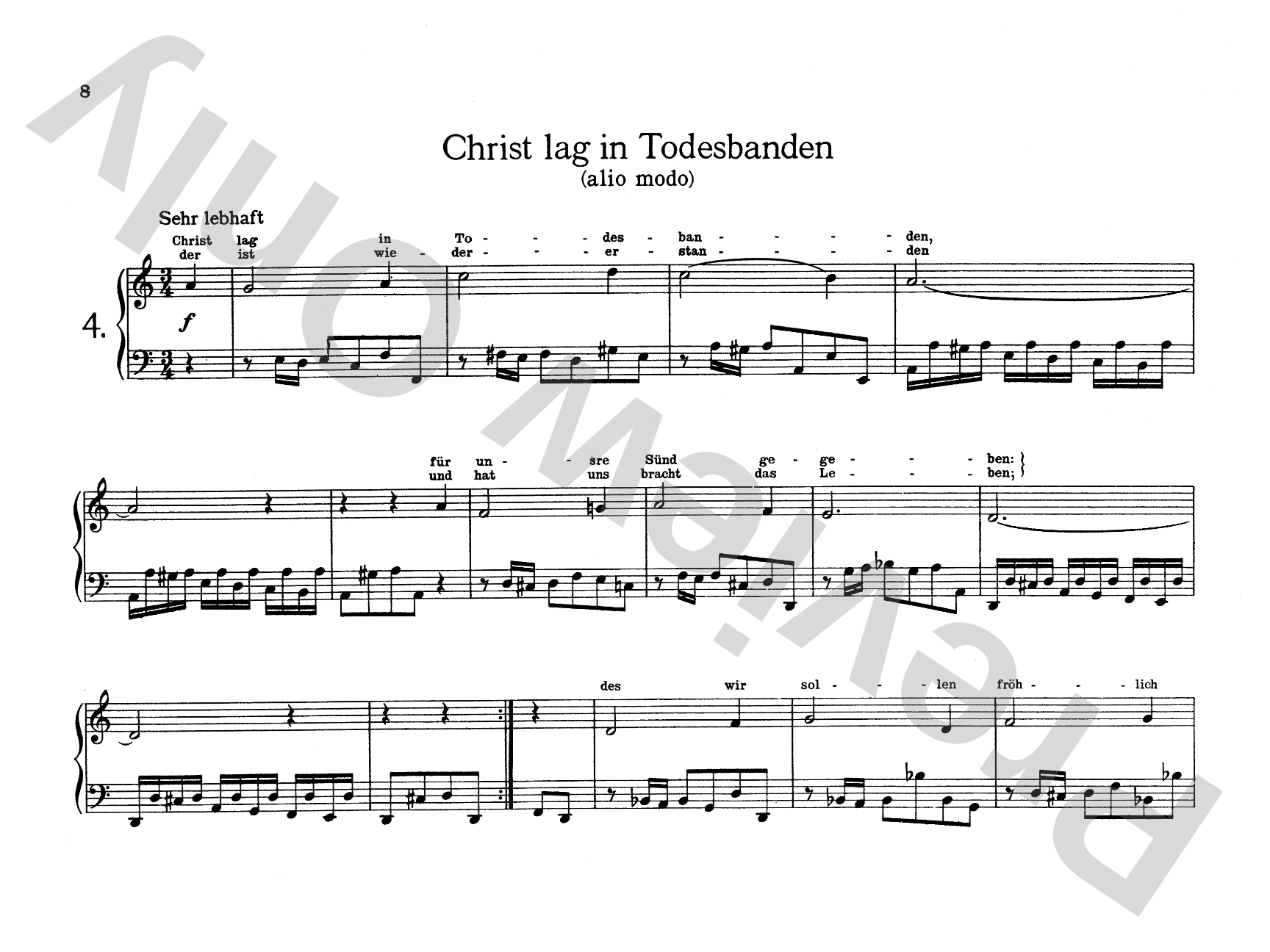 Telemann: Twelve Easy Chorale Preludes