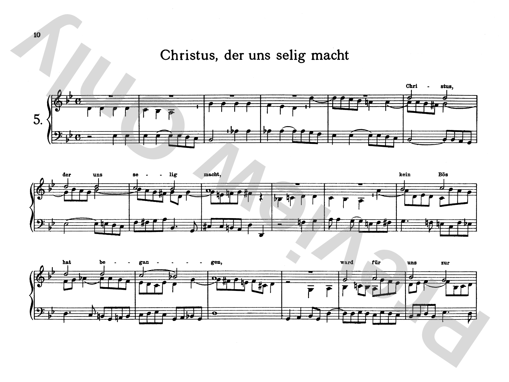 Telemann: Twelve Easy Chorale Preludes
