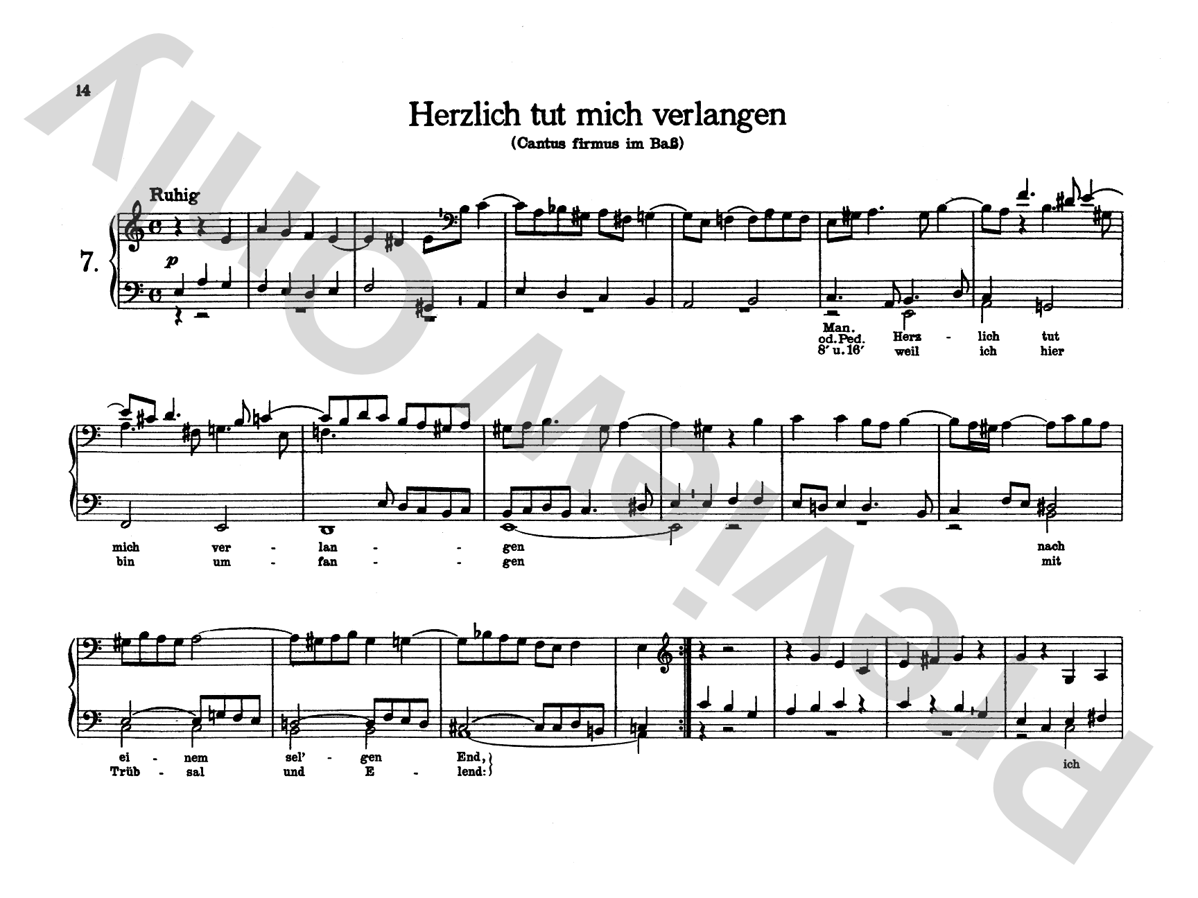 Telemann: Twelve Easy Chorale Preludes