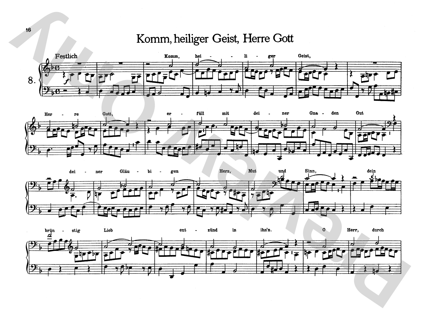 Telemann: Twelve Easy Chorale Preludes