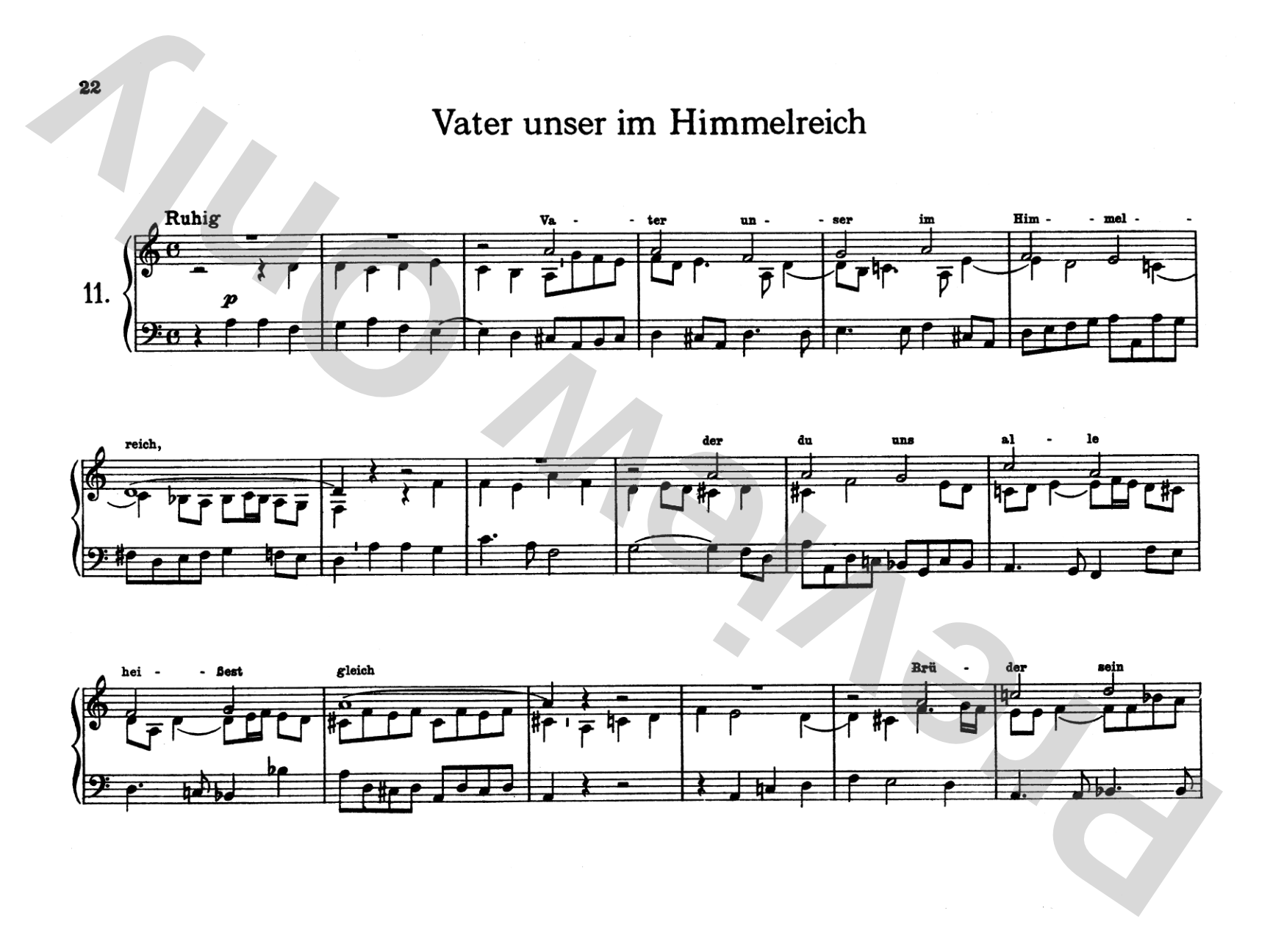 Telemann: Twelve Easy Chorale Preludes
