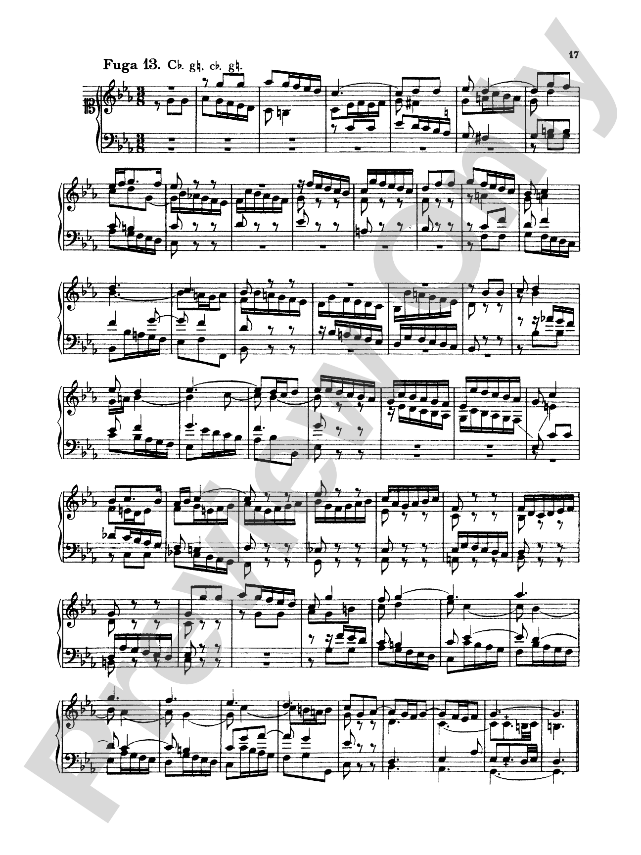 Telemann: Twenty Little Fugues