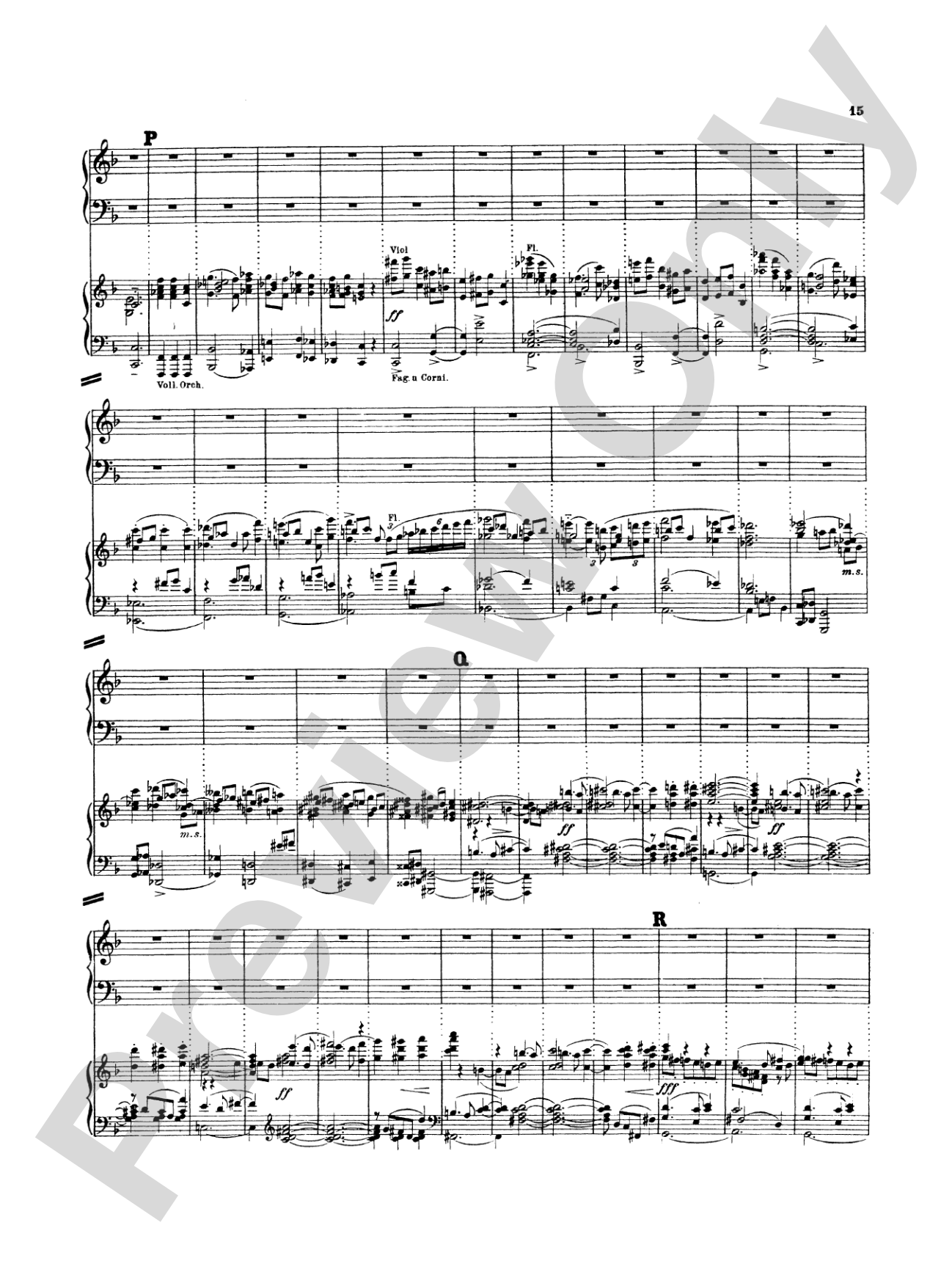 Strauss: Burleske: Piano Duo (2 Pianos, 4 Hands) Book (2 copies required)