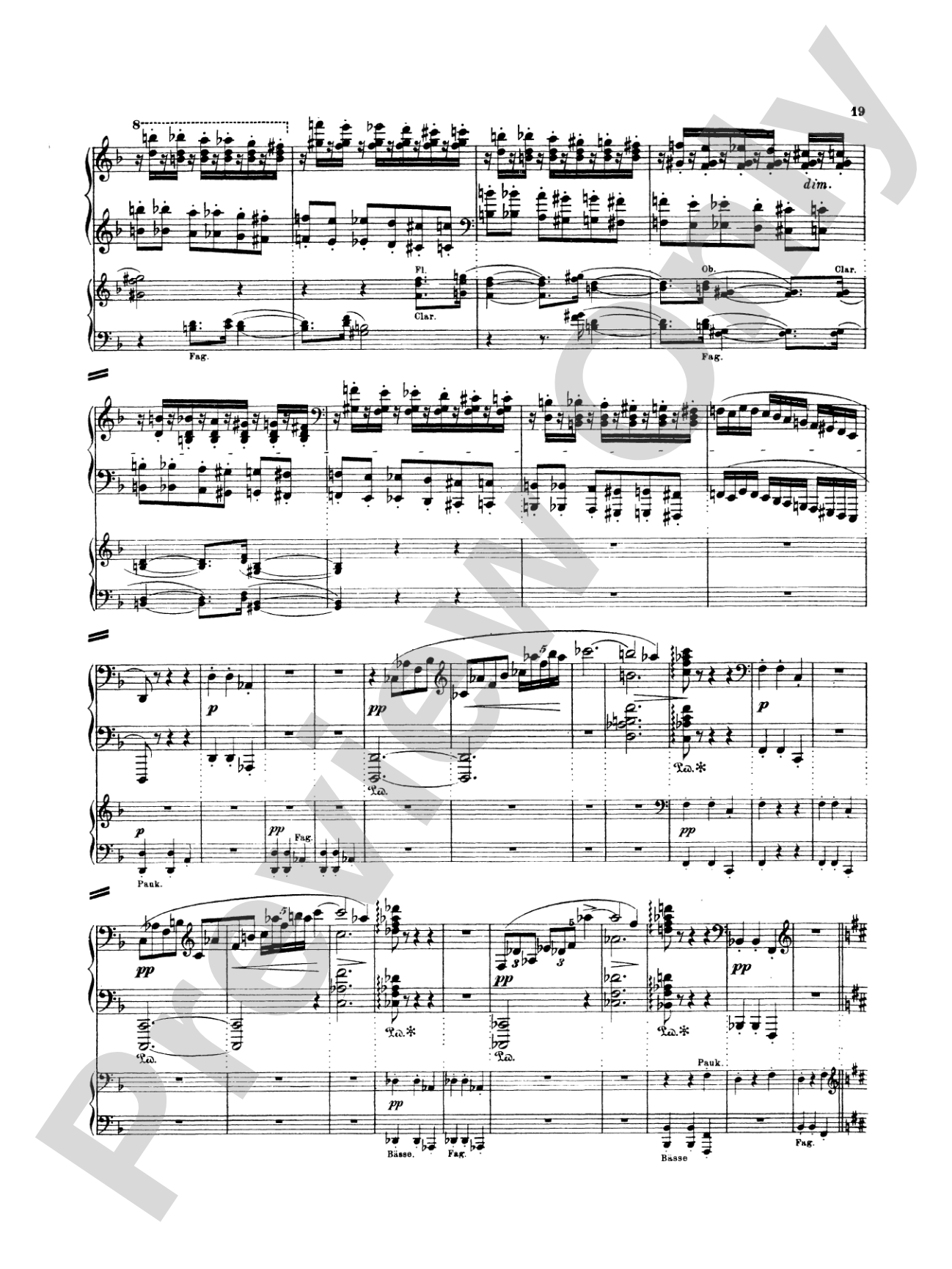 Strauss: Burleske: Piano Duo (2 Pianos, 4 Hands) Book (2 copies required)