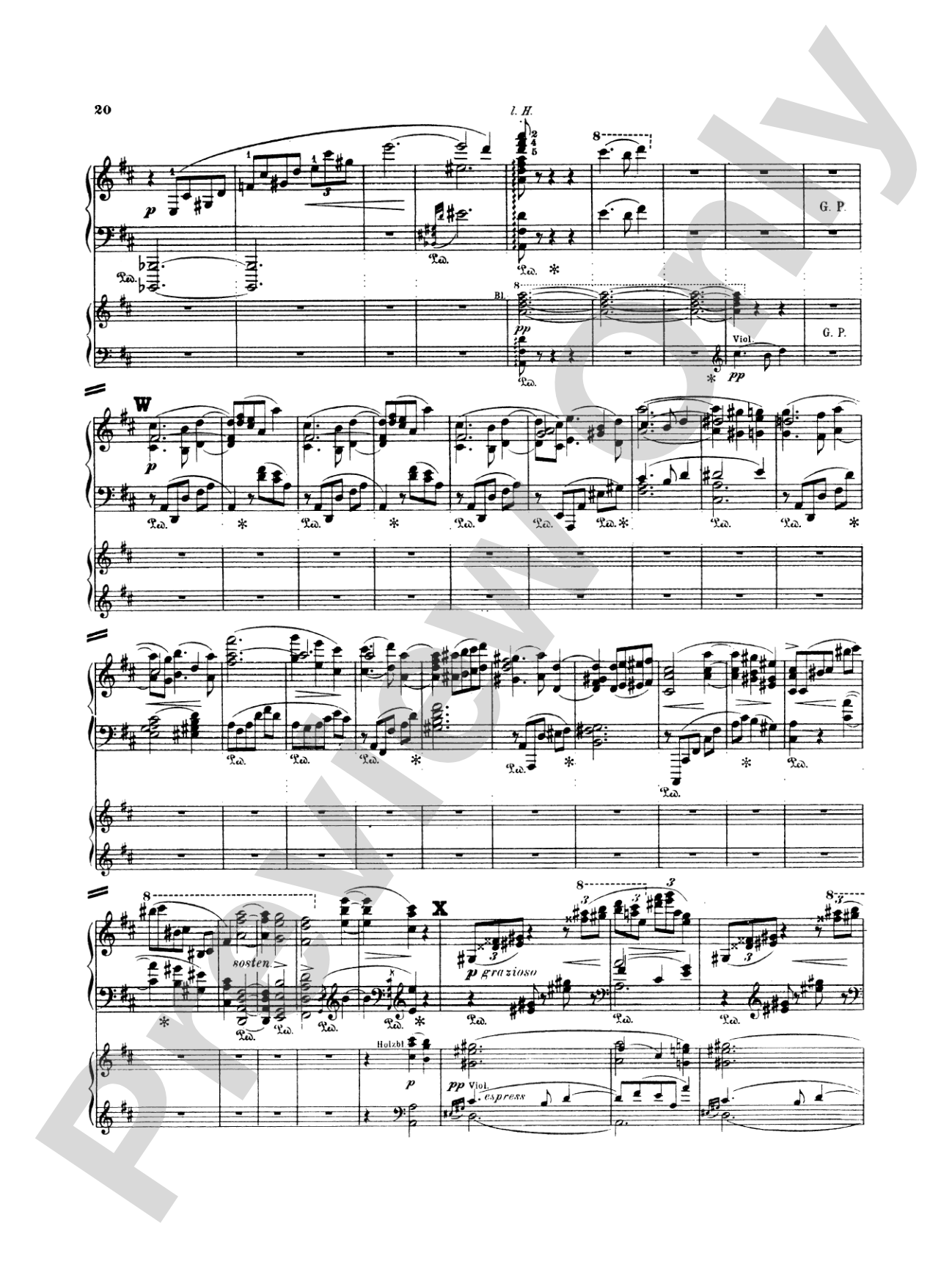 Strauss: Burleske: Piano Duo (2 Pianos, 4 Hands) Book (2 copies required)