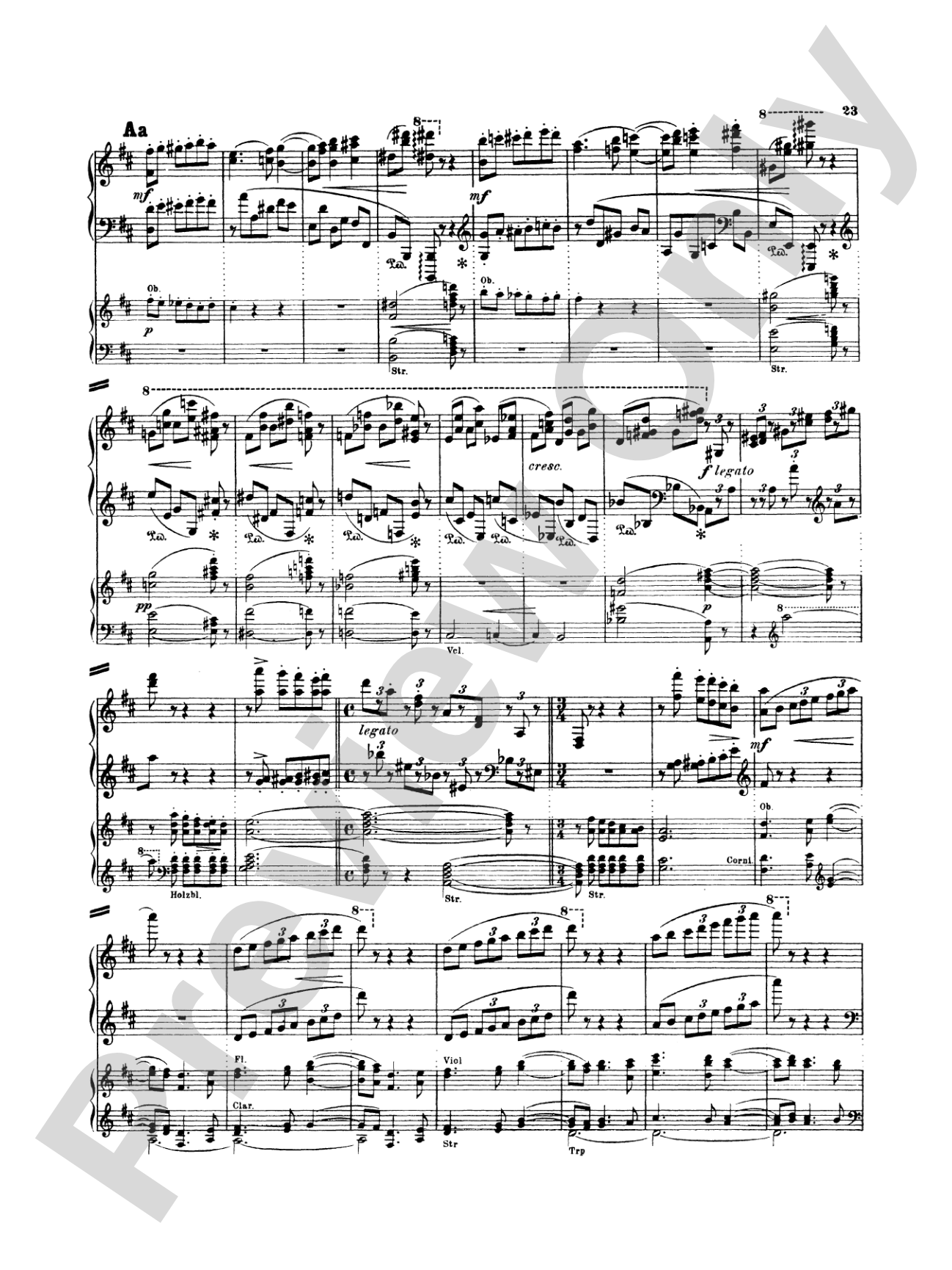 Strauss: Burleske: Piano Duo (2 Pianos, 4 Hands) Book (2 copies required)