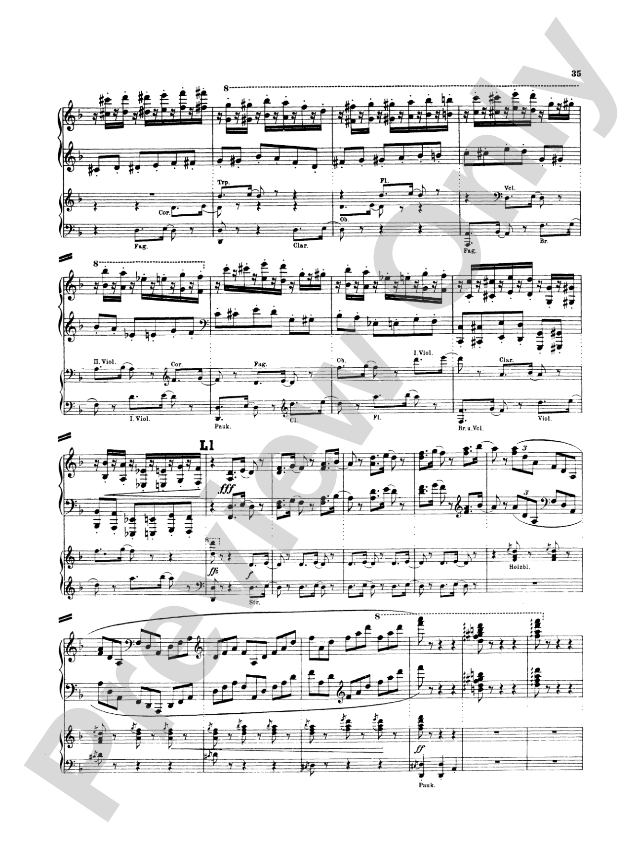 Strauss: Burleske: Piano Duo (2 Pianos, 4 Hands) Book (2 copies required)