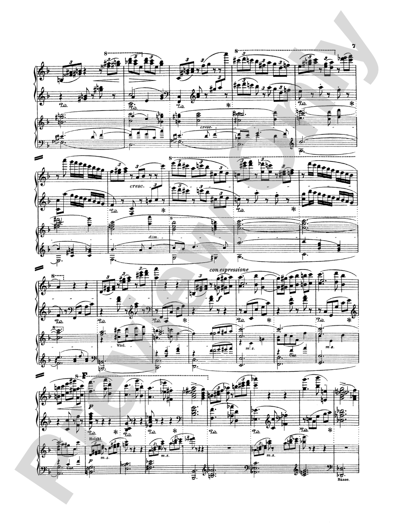 Strauss: Burleske: Piano Duo (2 Pianos, 4 Hands) Book (2 copies required)