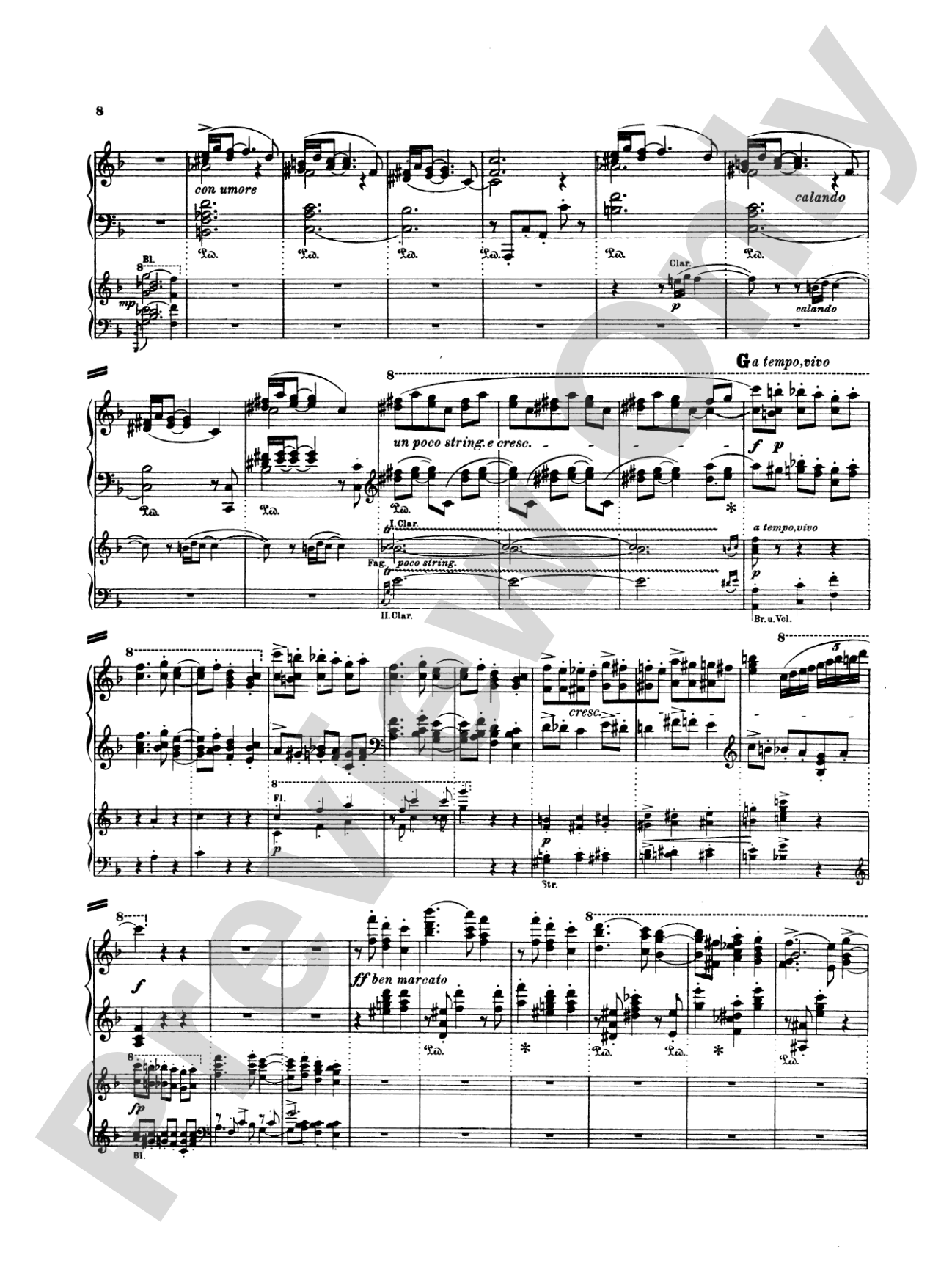 Strauss: Burleske: Piano Duo (2 Pianos, 4 Hands) Book (2 copies required)