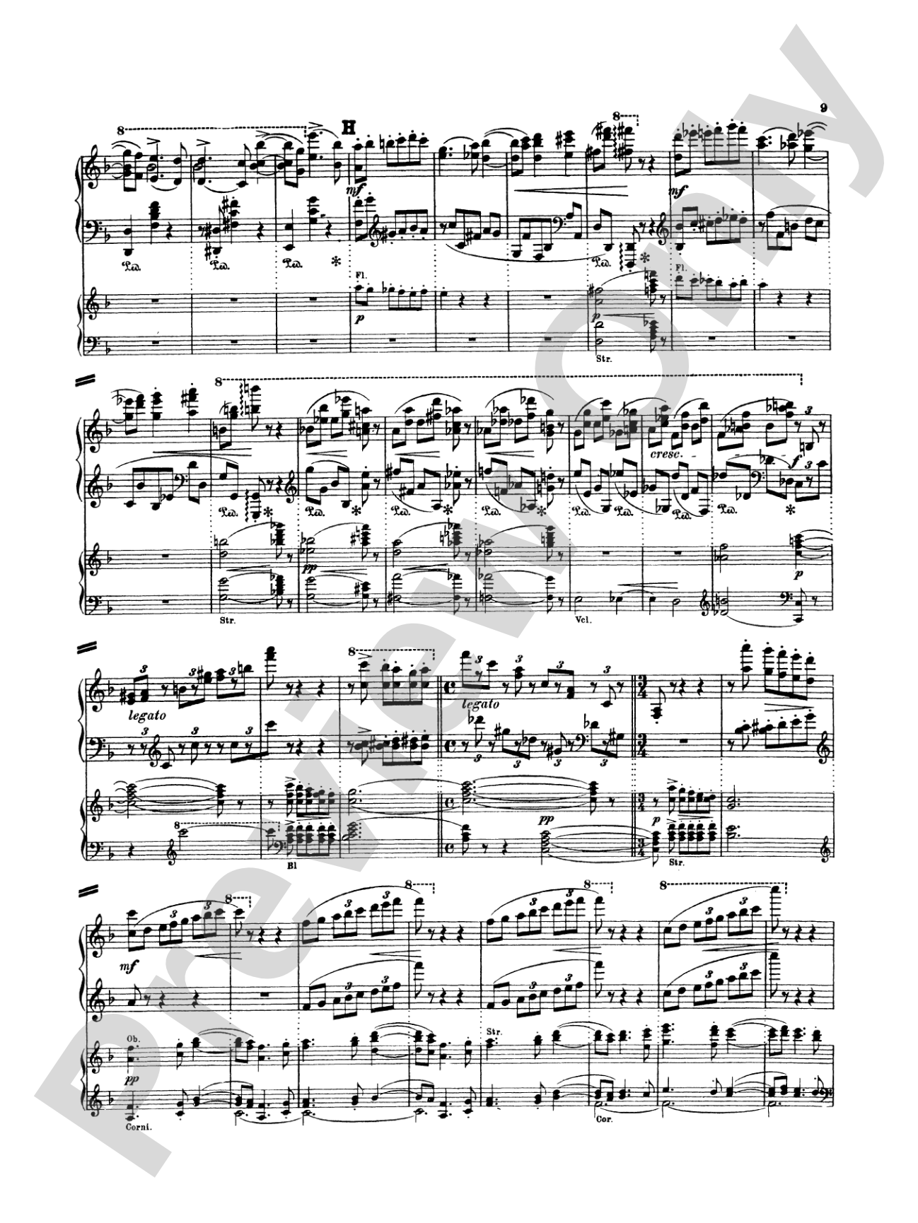 Strauss: Burleske: Piano Duo (2 Pianos, 4 Hands) Book (2 copies required)