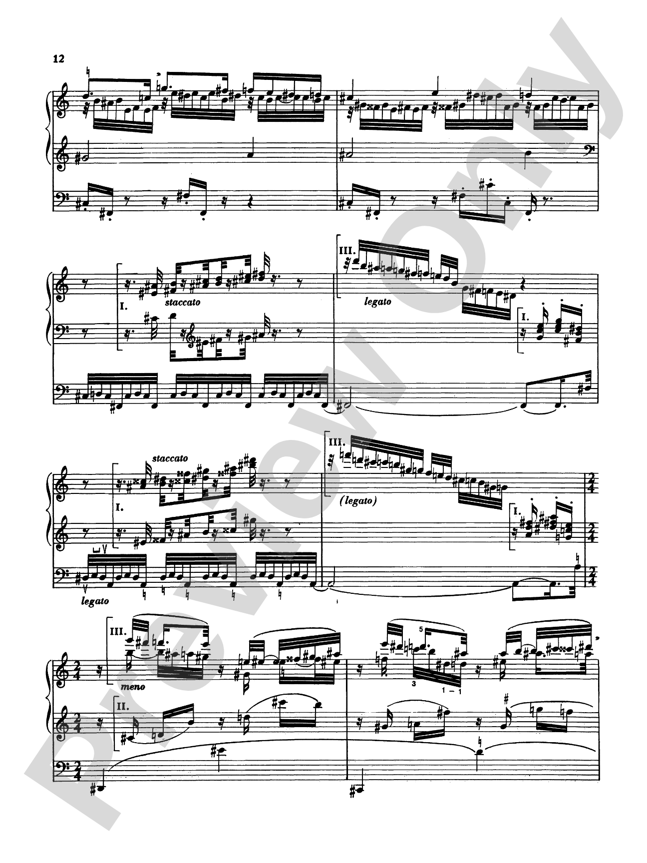 Tournemire: Sacred Symphony: Organ Sheet