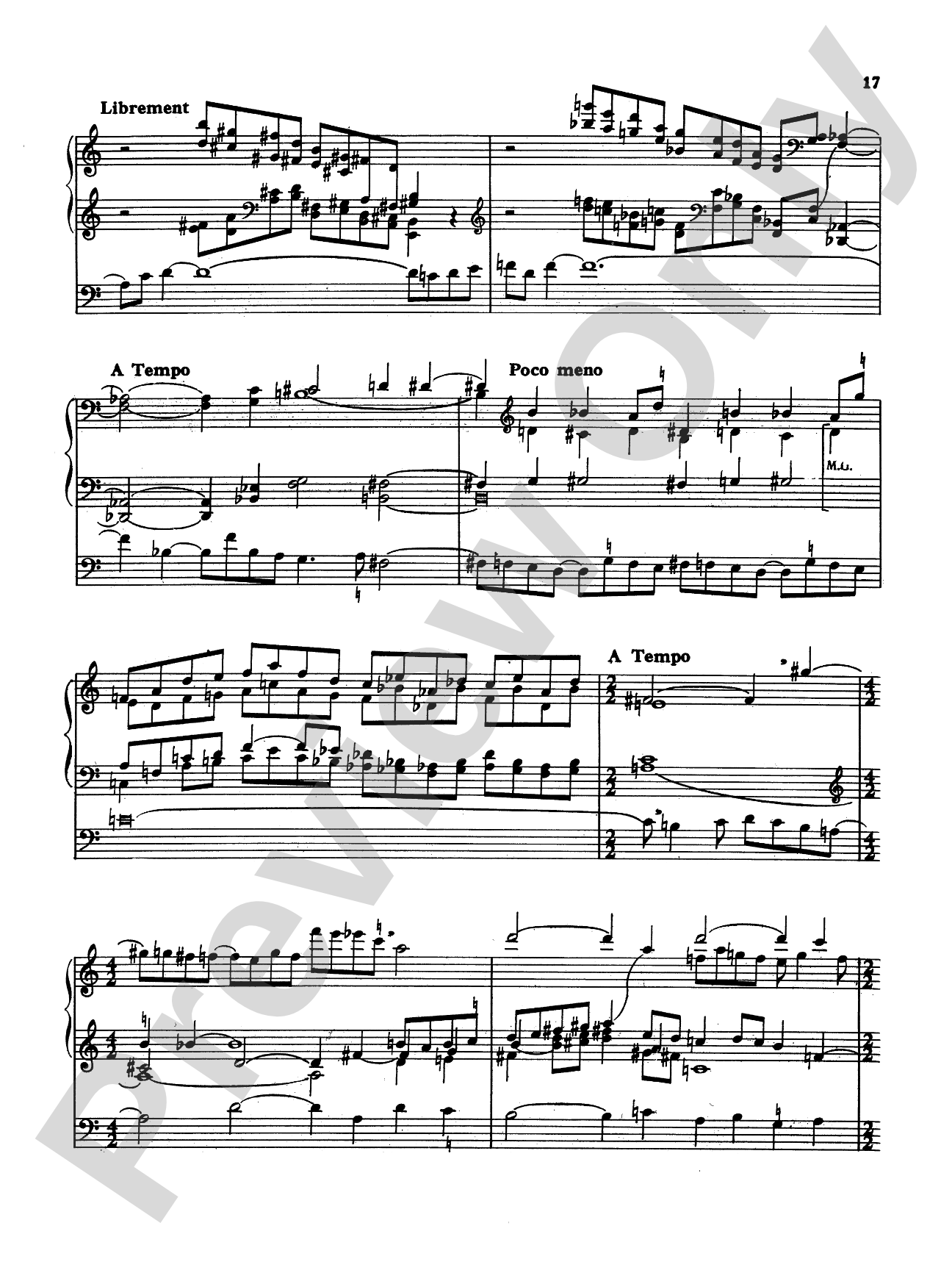 Tournemire: Sacred Symphony: Organ Sheet