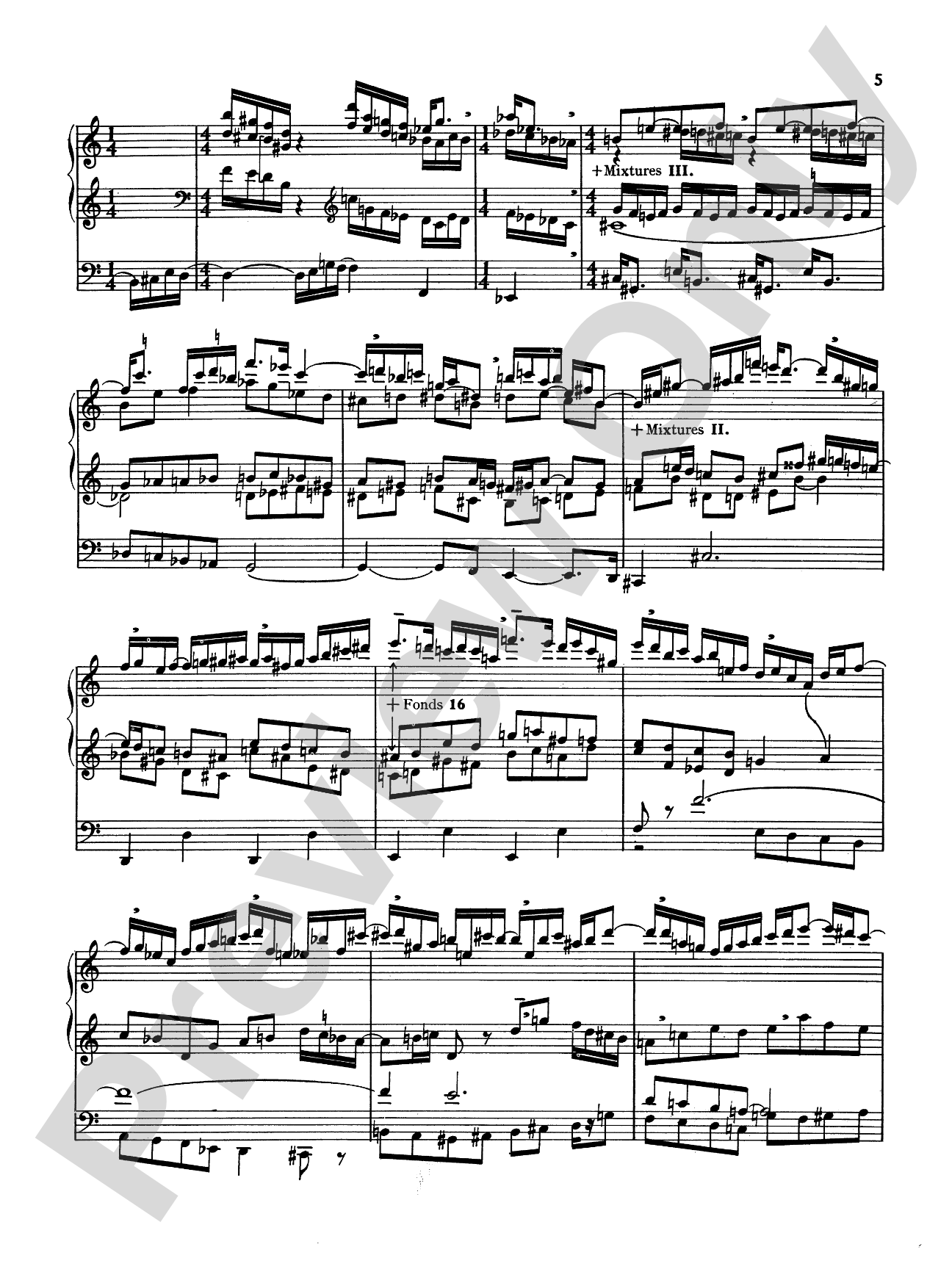 Tournemire: Sacred Symphony: Organ Sheet