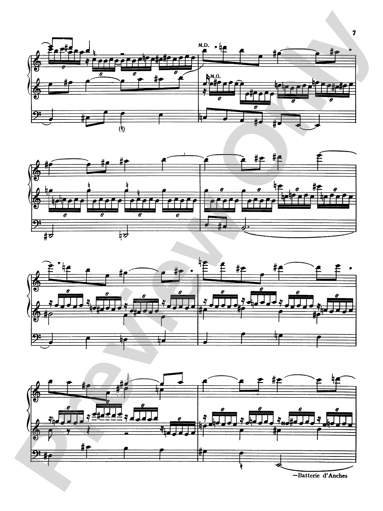 Tournemire: Sacred Symphony: Organ Sheet