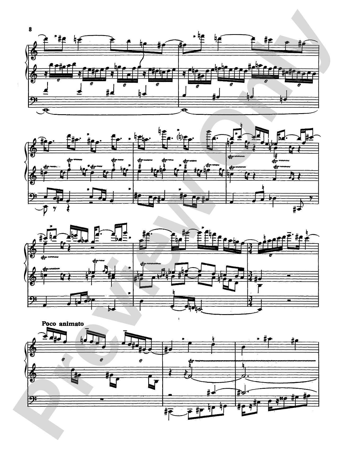 Tournemire: Sacred Symphony: Organ Sheet