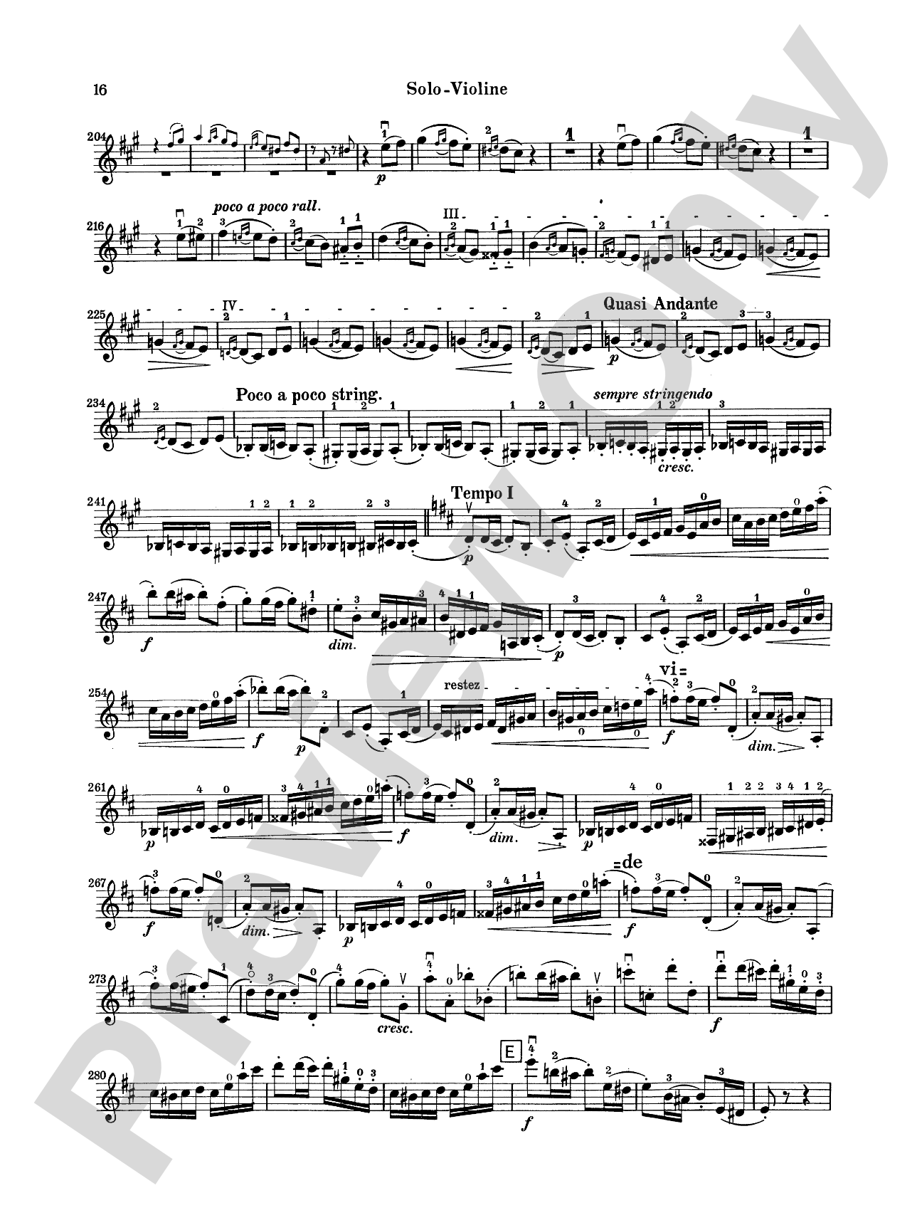 Tchaikovsky: Violin Concerto in D Major, Op. 35: Violin Book