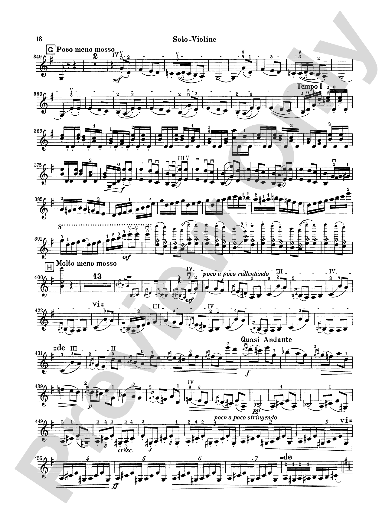 Tchaikovsky: Violin Concerto in D Major, Op. 35: Violin Book