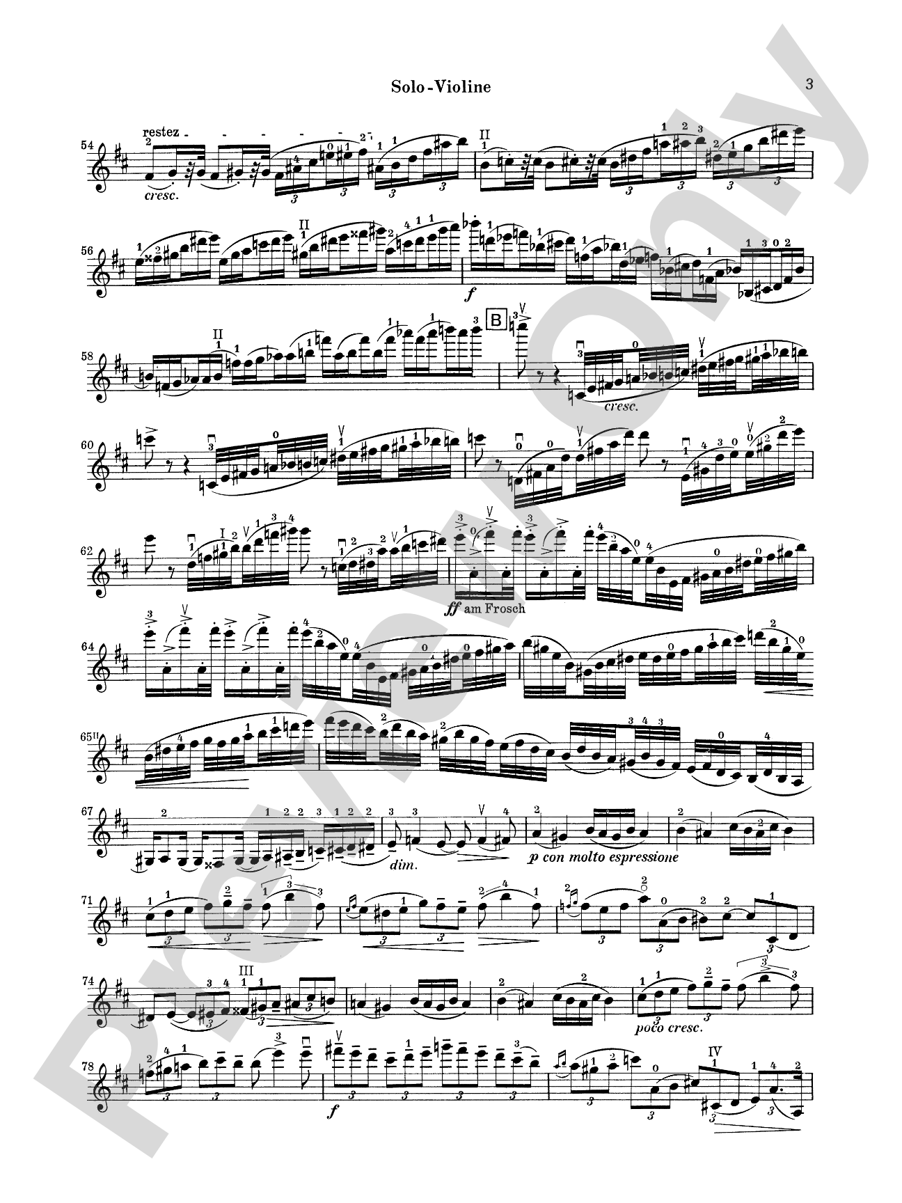 Tchaikovsky: Violin Concerto in D Major, Op. 35: Violin Book