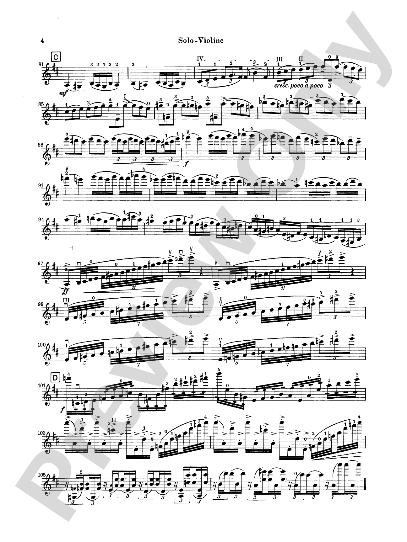 Tchaikovsky: Violin Concerto in D Major, Op. 35: Violin Book