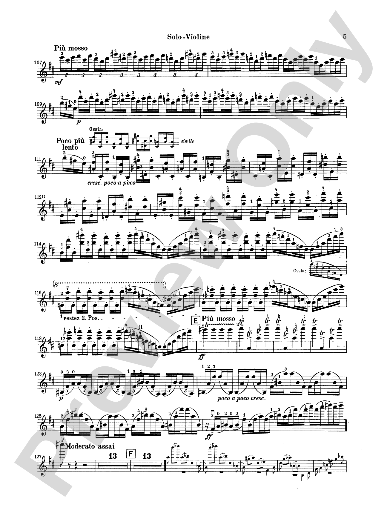 Tchaikovsky: Violin Concerto in D Major, Op. 35: Violin Book