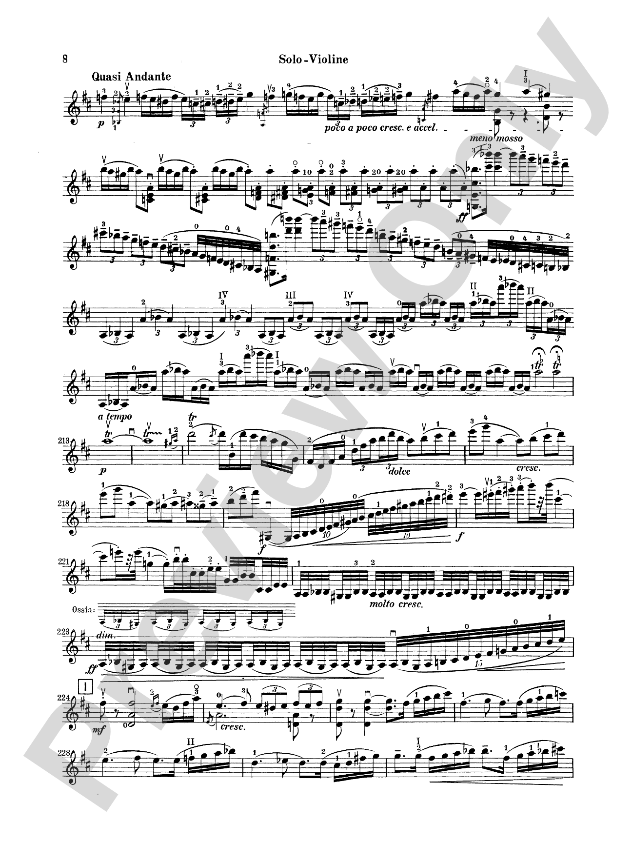 Tchaikovsky: Violin Concerto in D Major, Op. 35: Violin Book