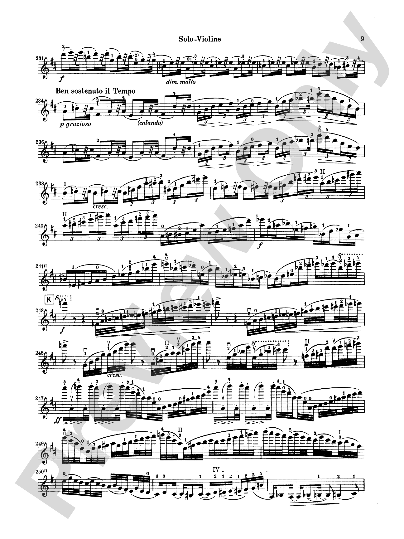 Tchaikovsky: Violin Concerto in D Major, Op. 35: Violin Book
